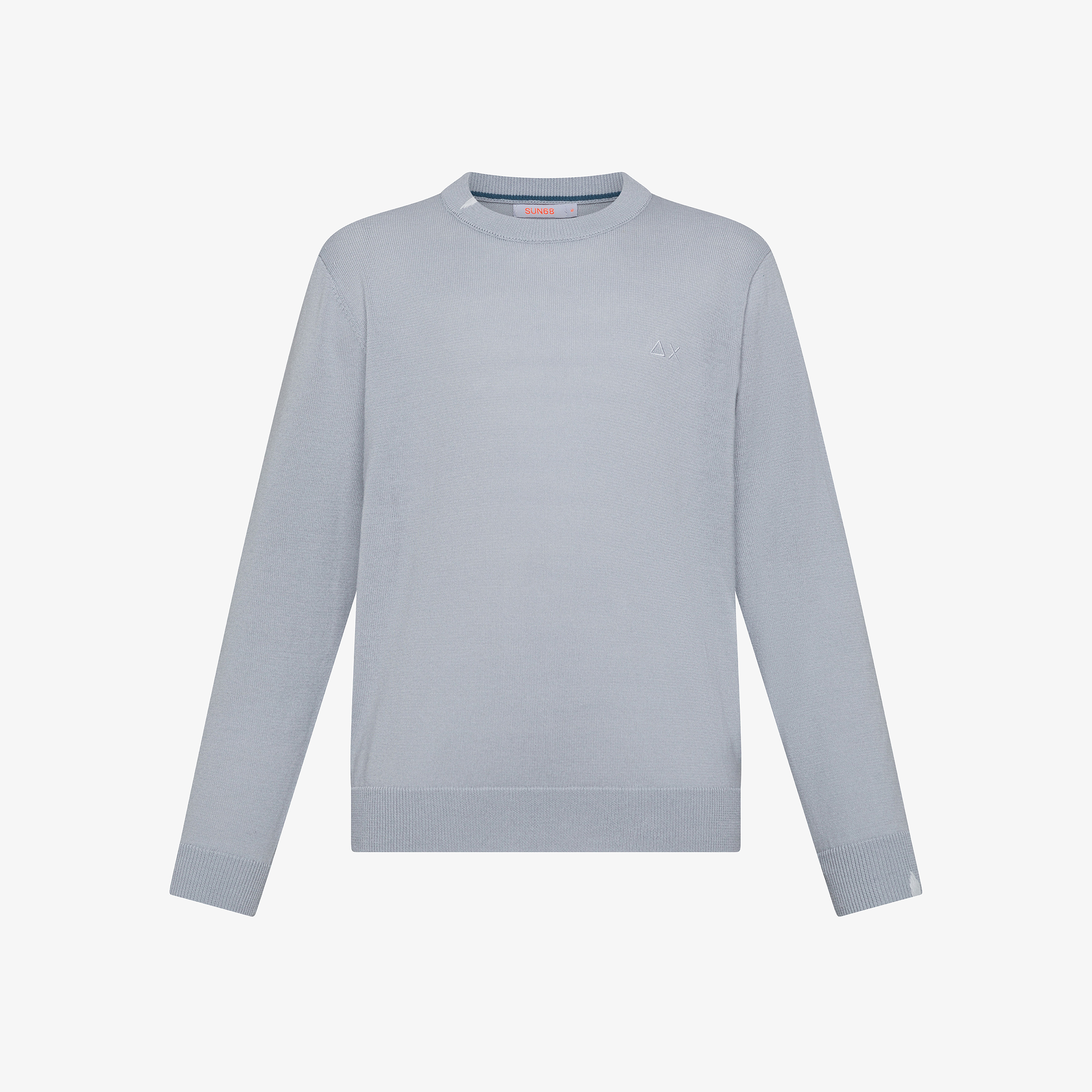 Light grey cotton jumper