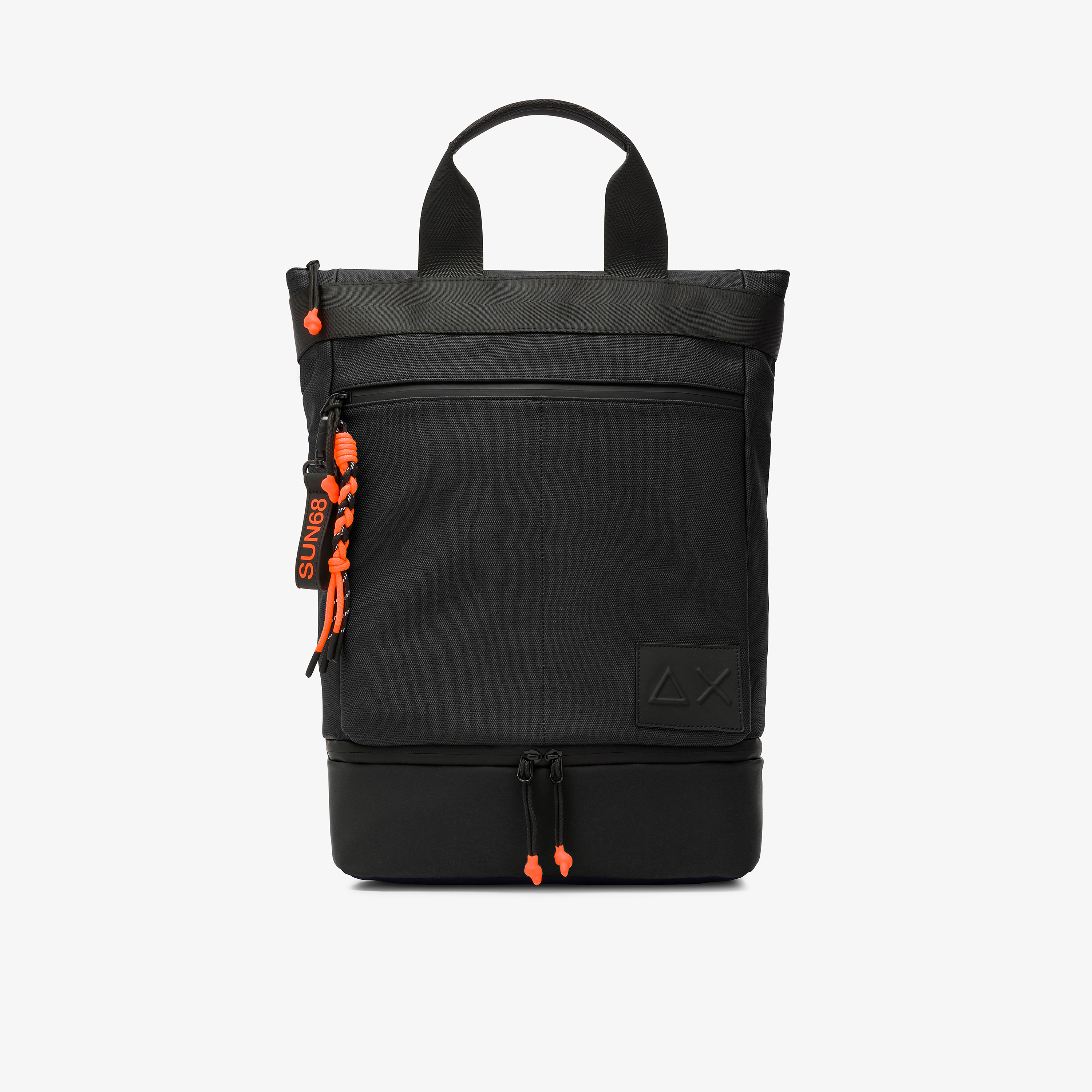 Zaino porta laptop in nylon nero