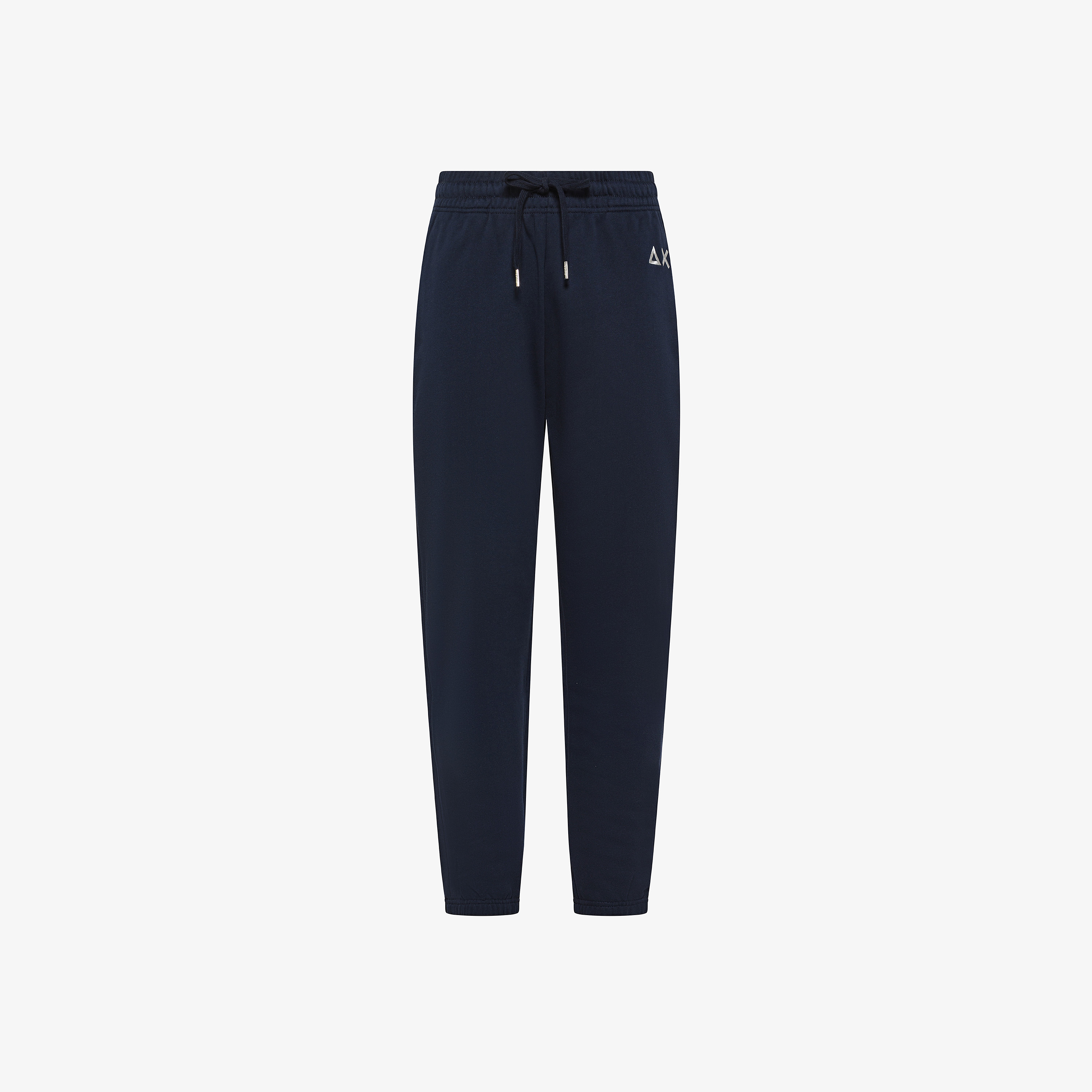 Pantaloni in felpa con logo navy blue