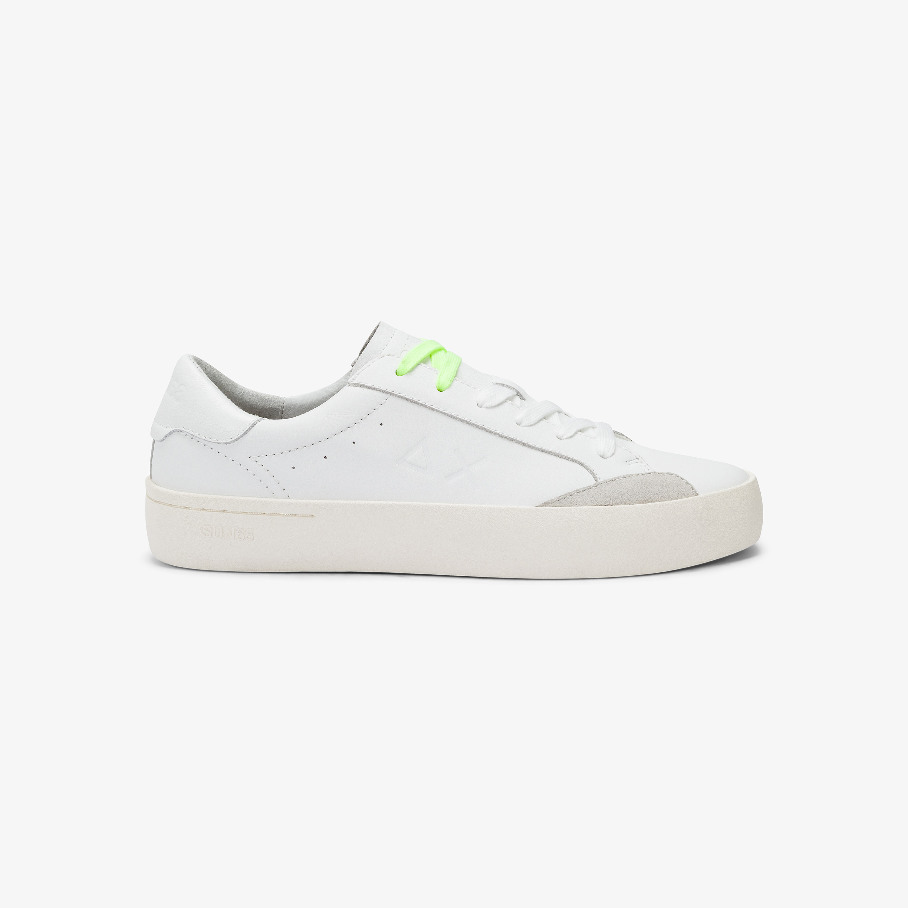 Sneaker Street Leather in pelle bianco