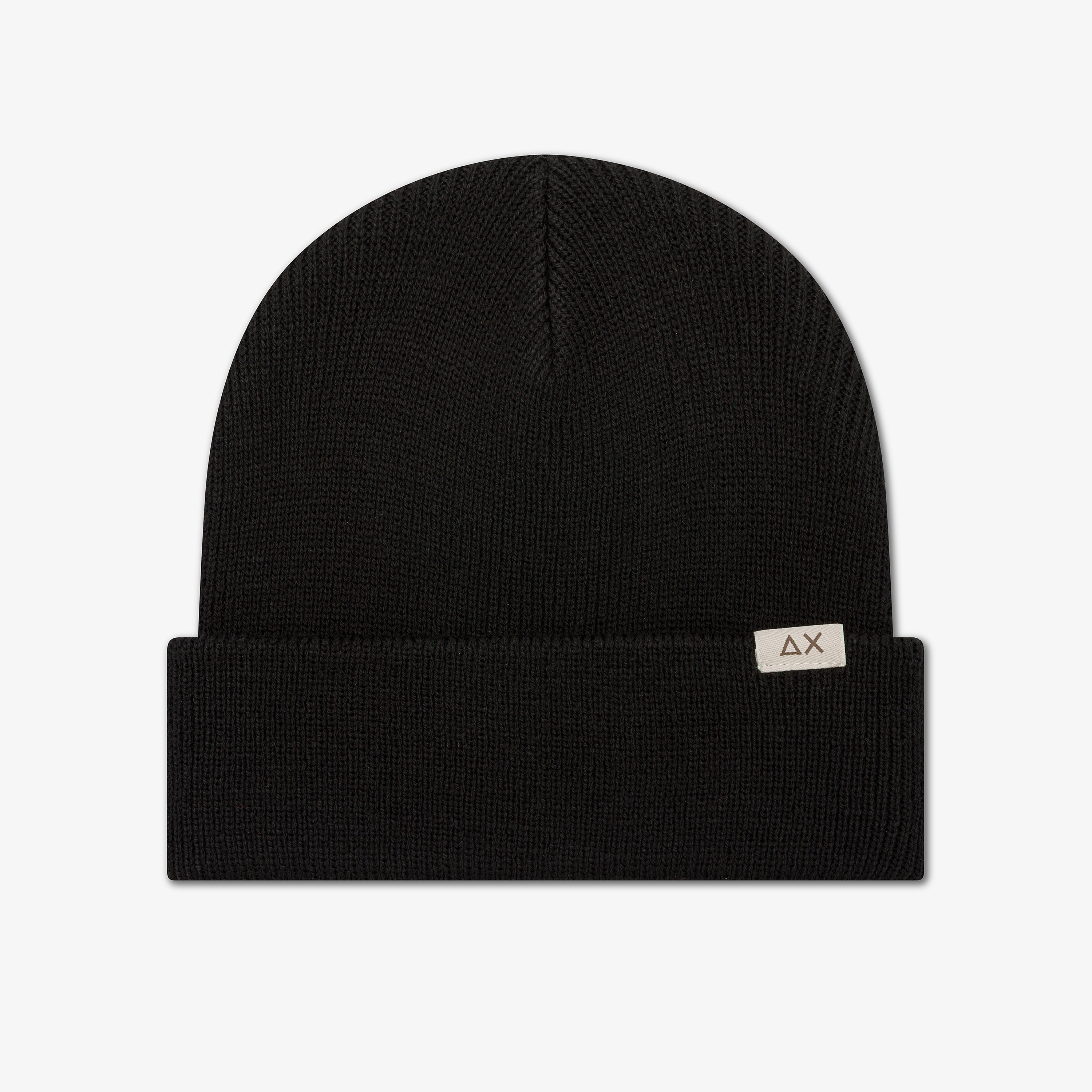Berretto beanie in misto lana nero