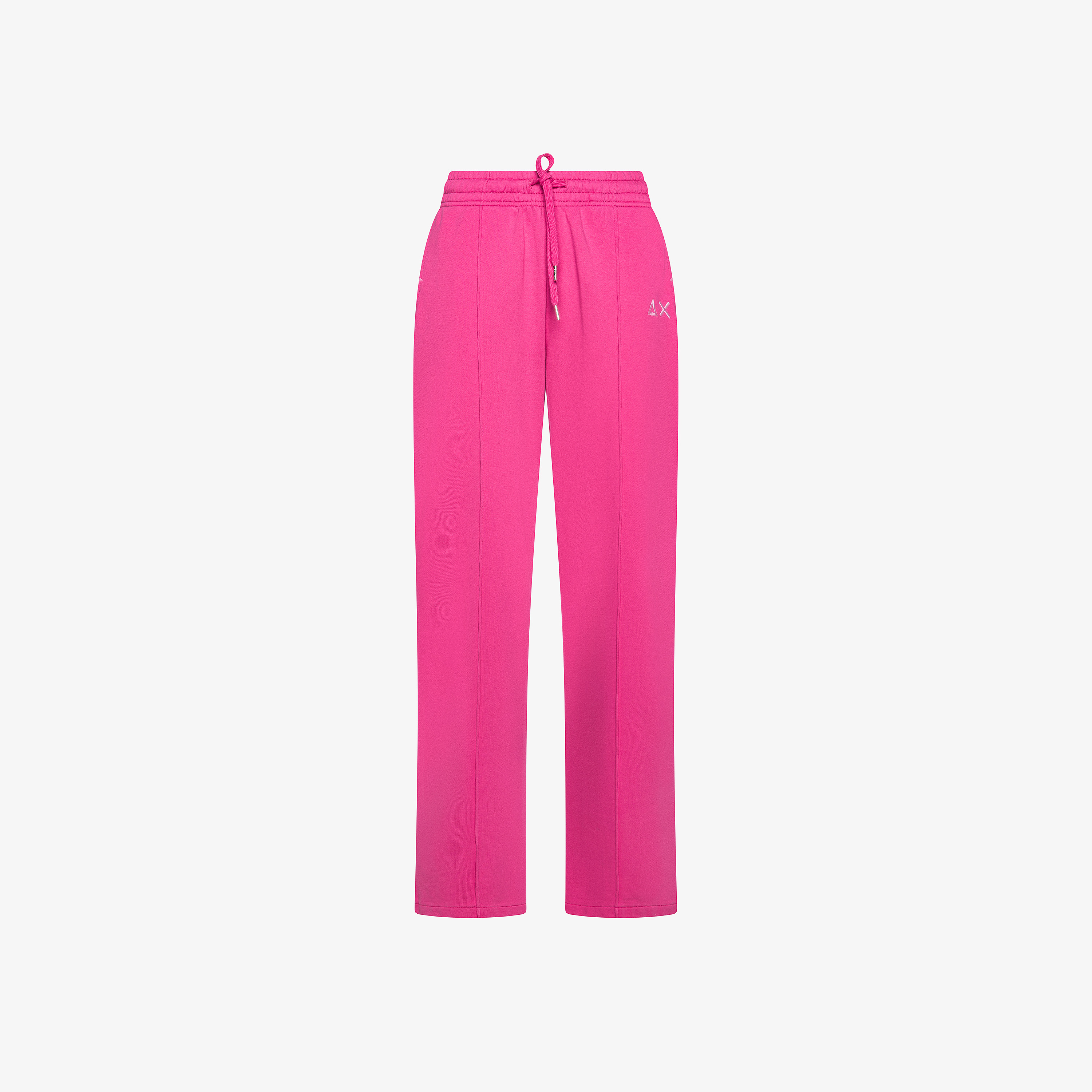 Fuchsia cotton fleece trousers