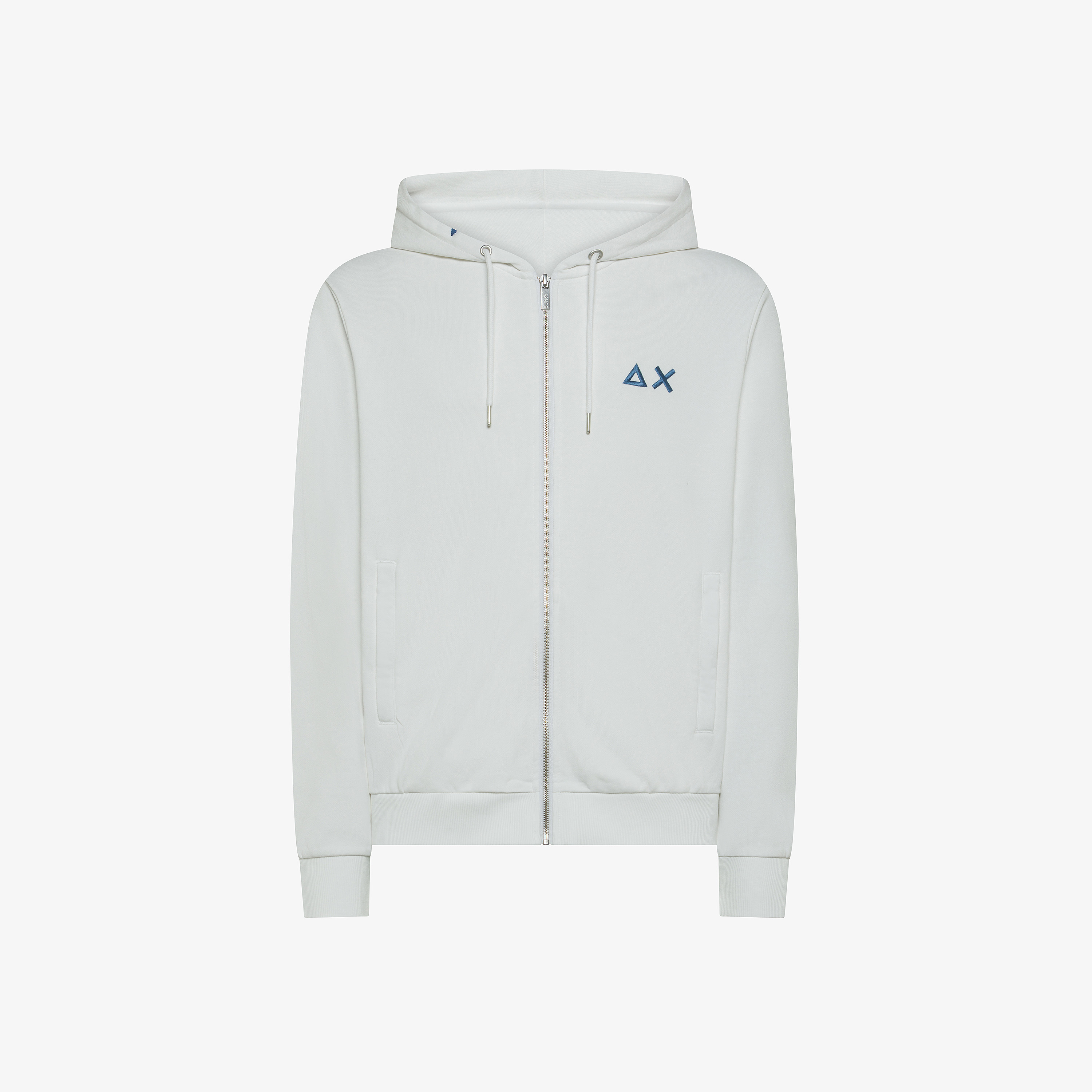 Off white cotton hoodie