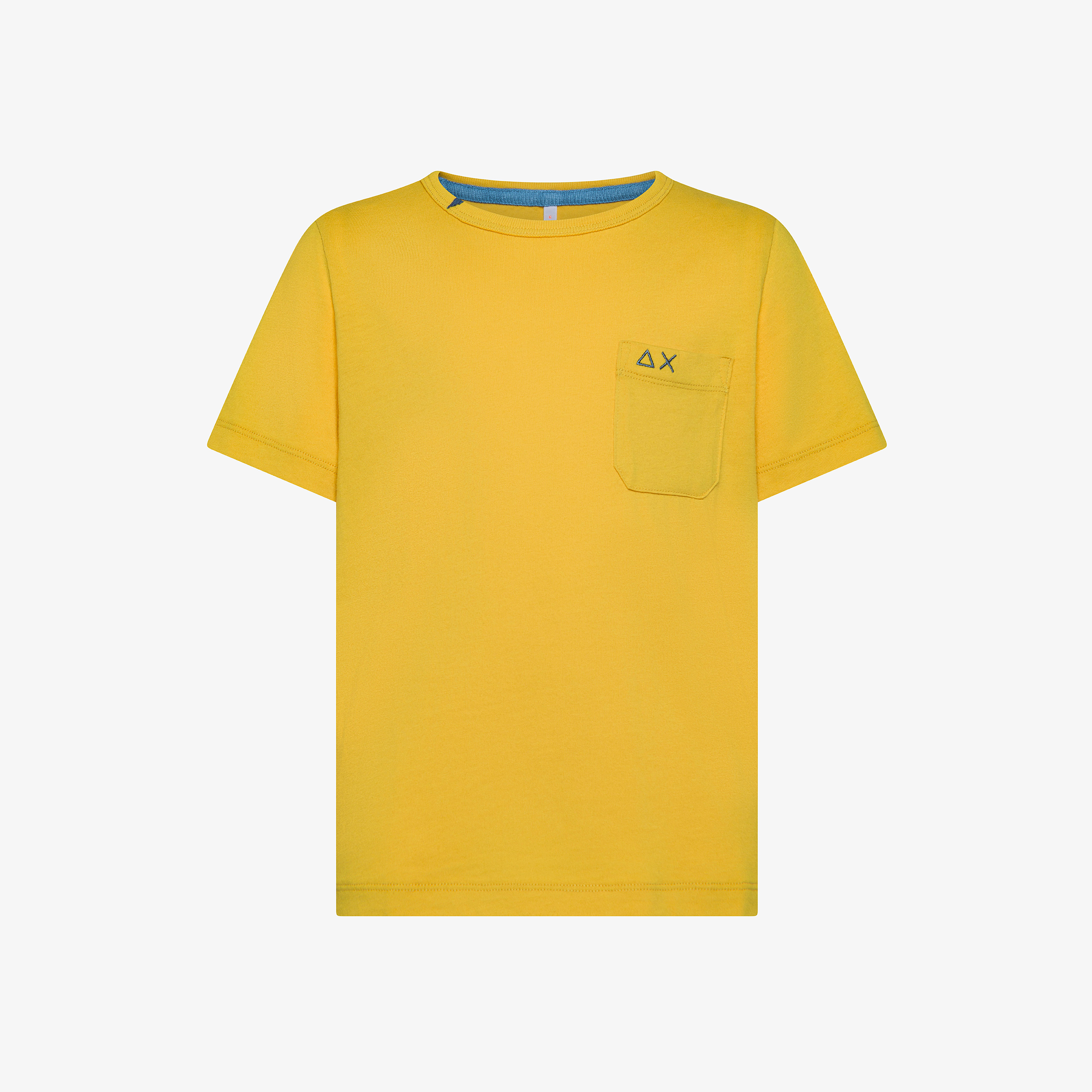 Yellow T-shirt with chest pocket