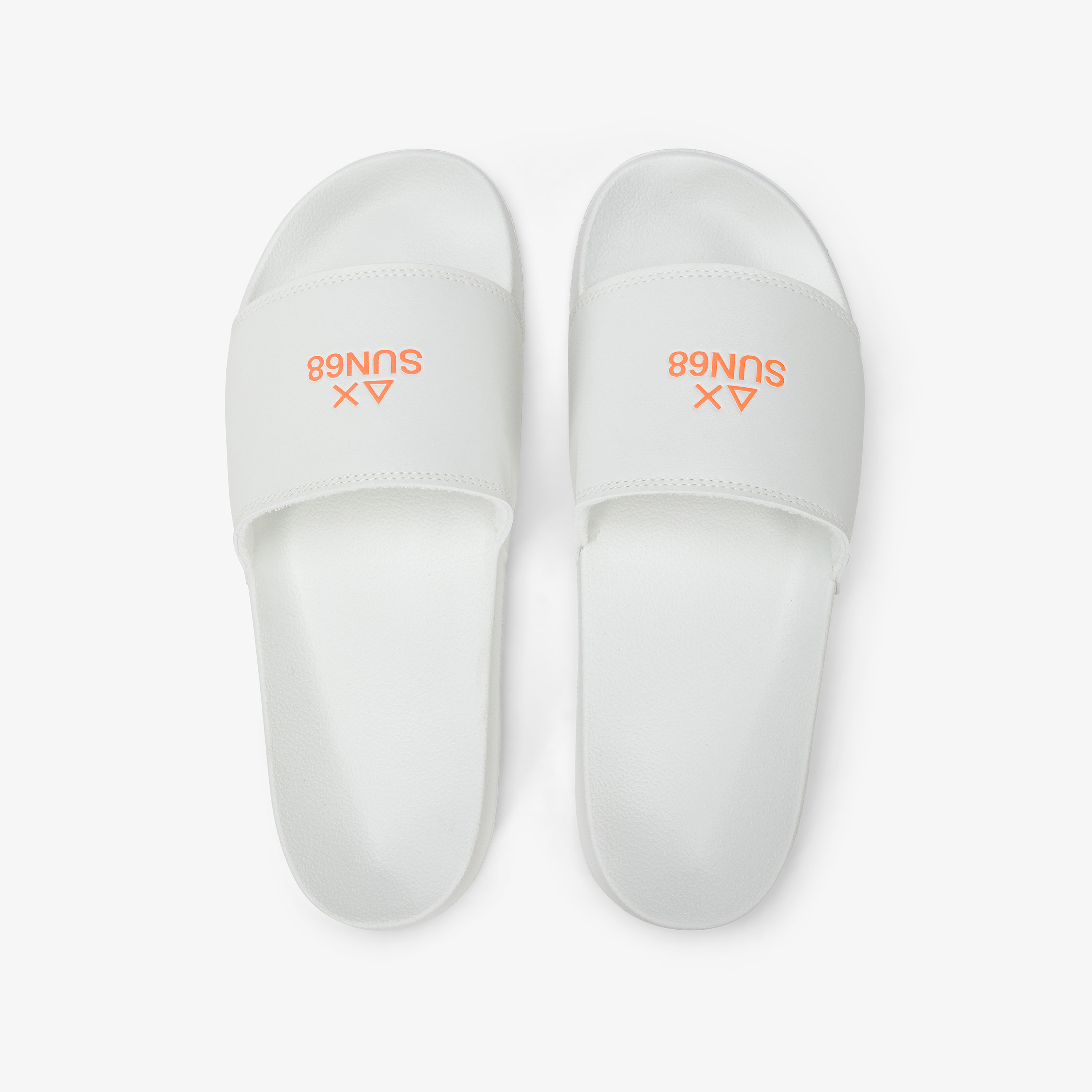 White PU slides