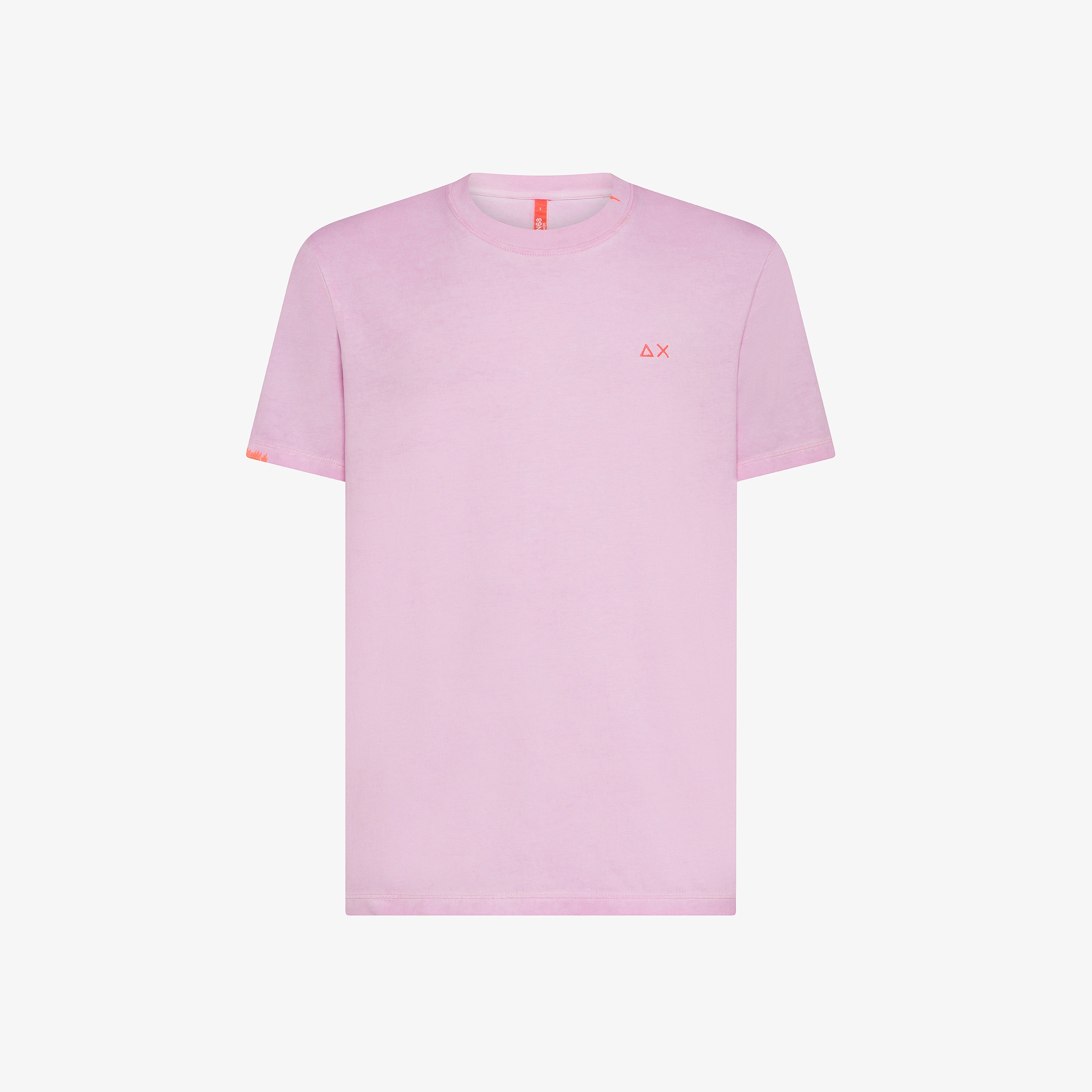 T-shirt in jersey di cotone geranio