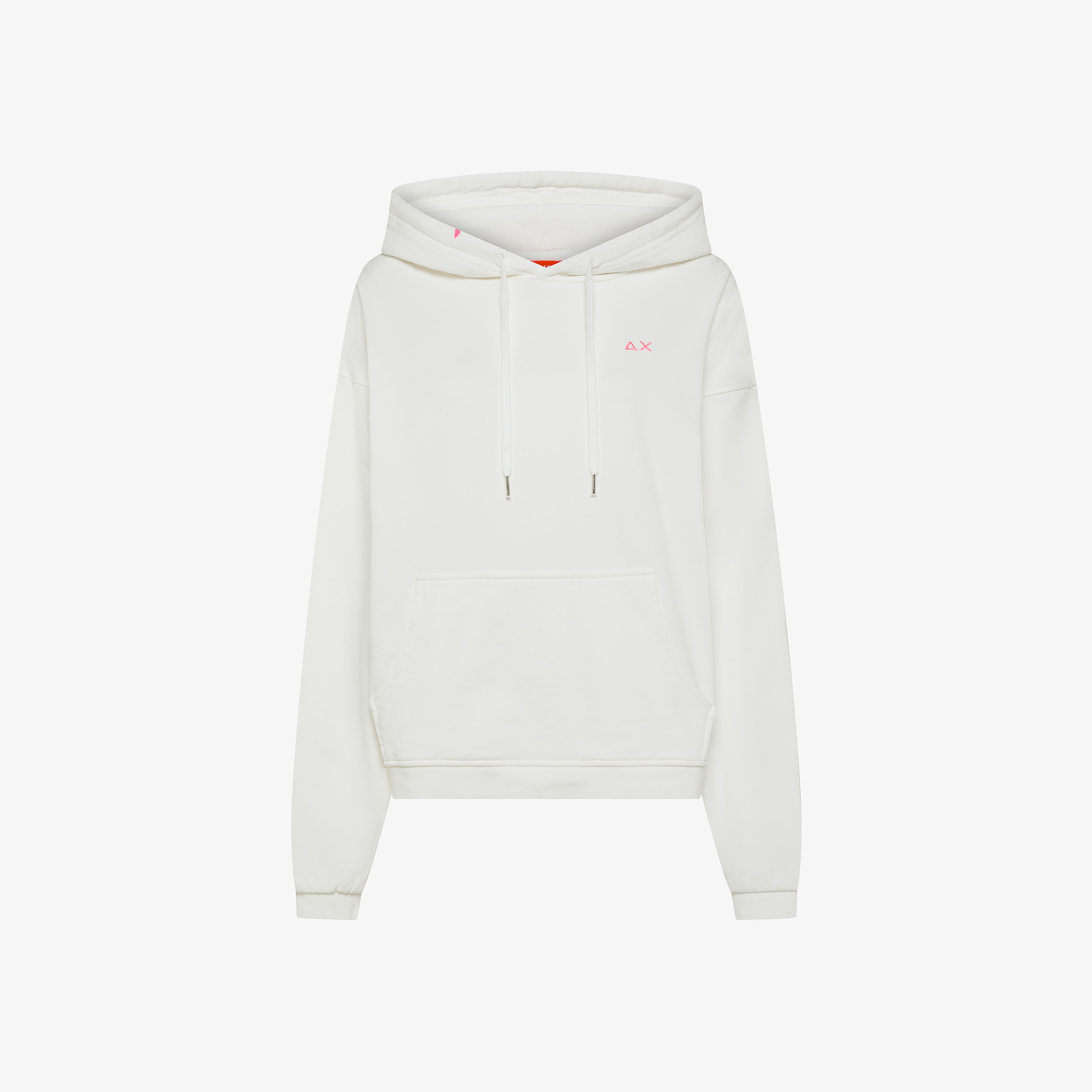 Off white cotton hoodie