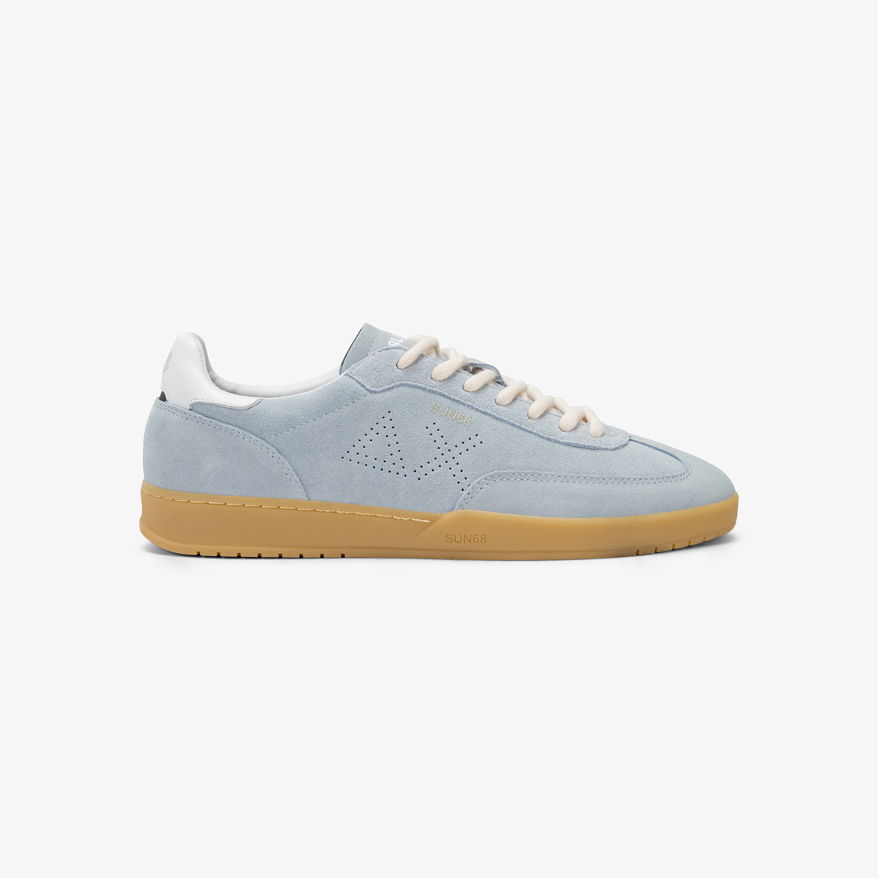 Light blue California Sun suede sneaker