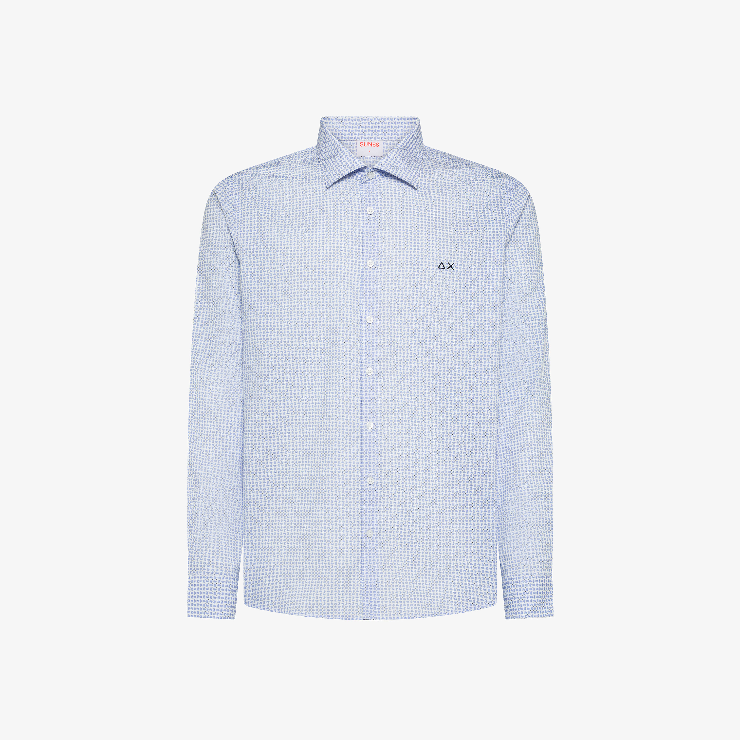 Shirt micropattern l/s