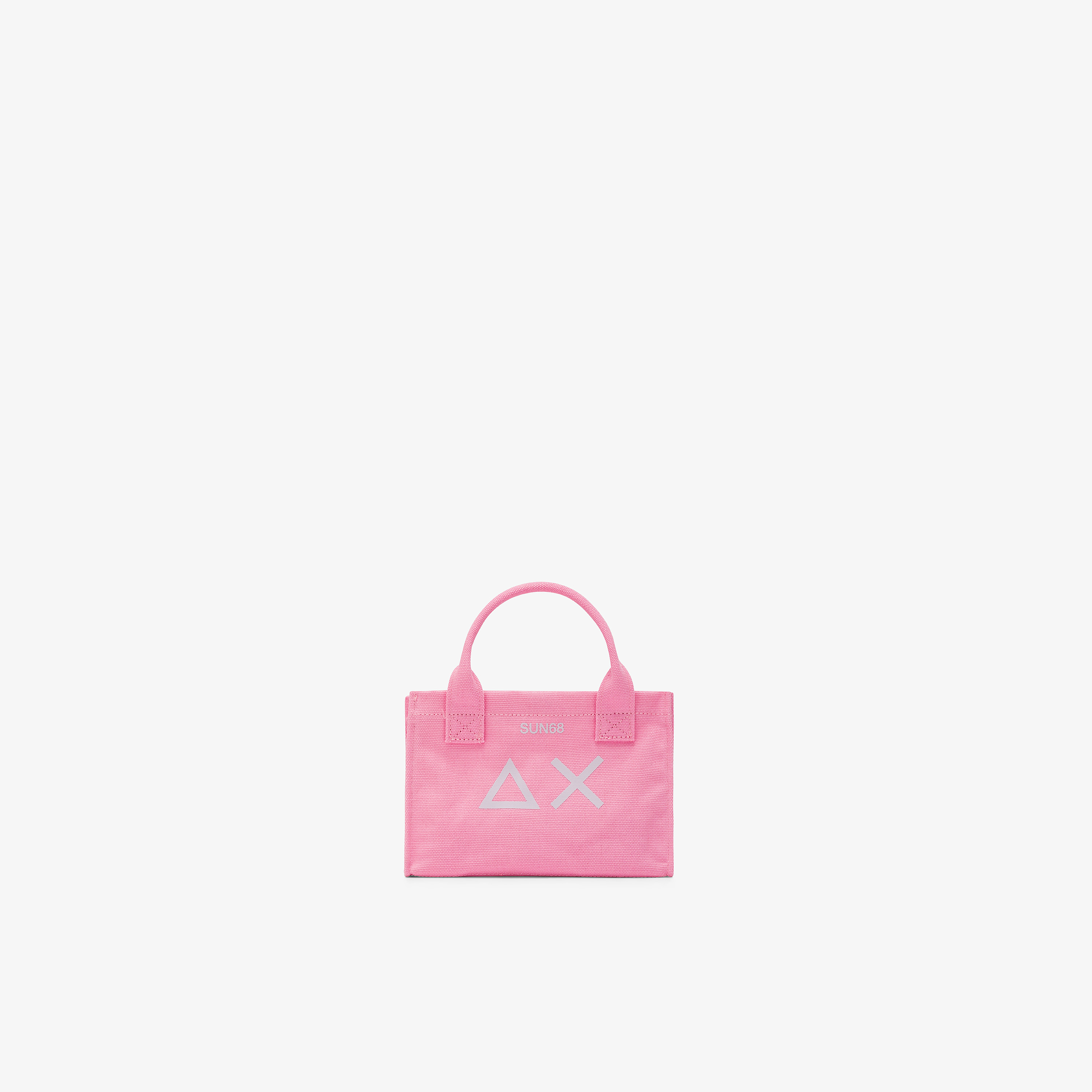 Pink cotton mini bag