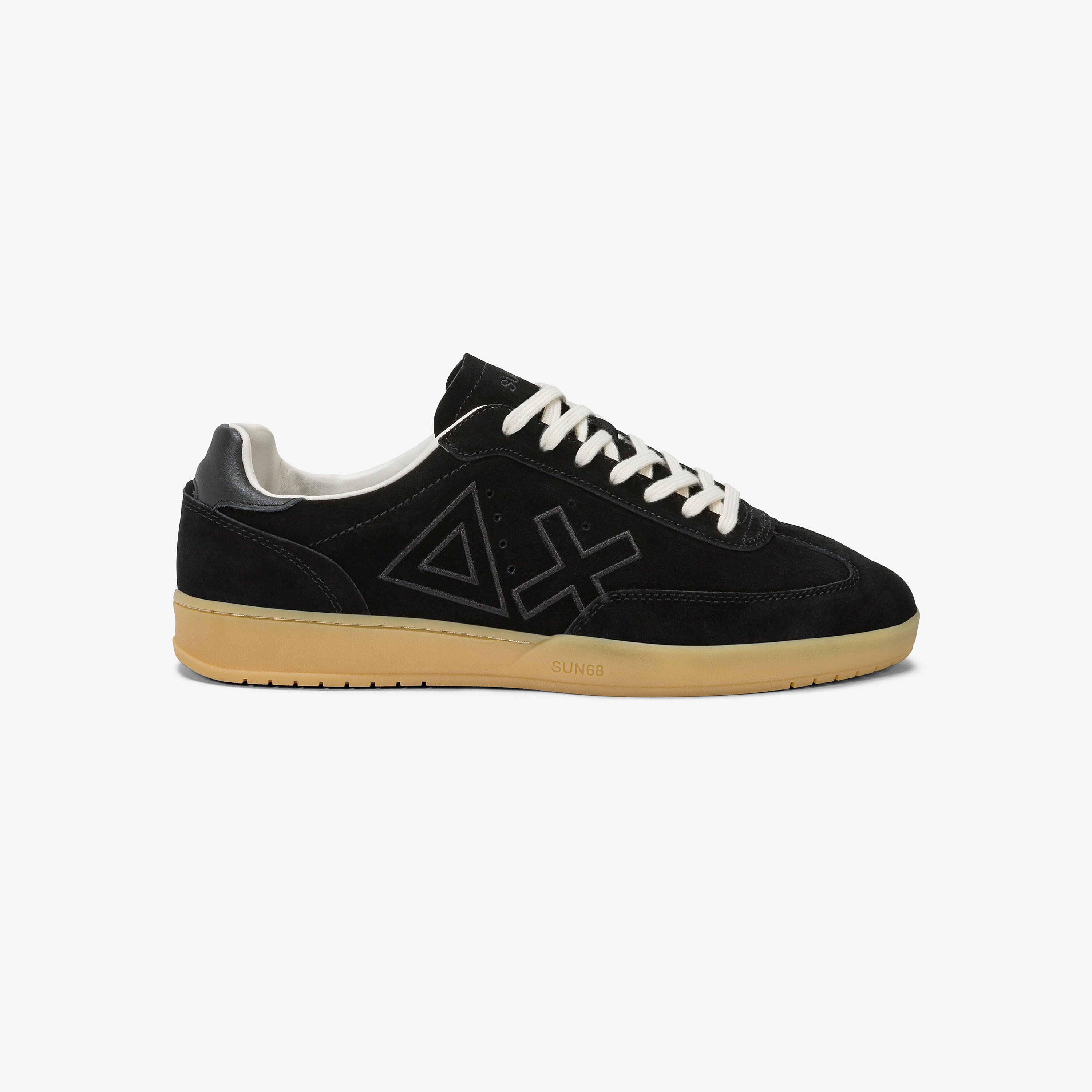 Sneaker California Sun in suede nera