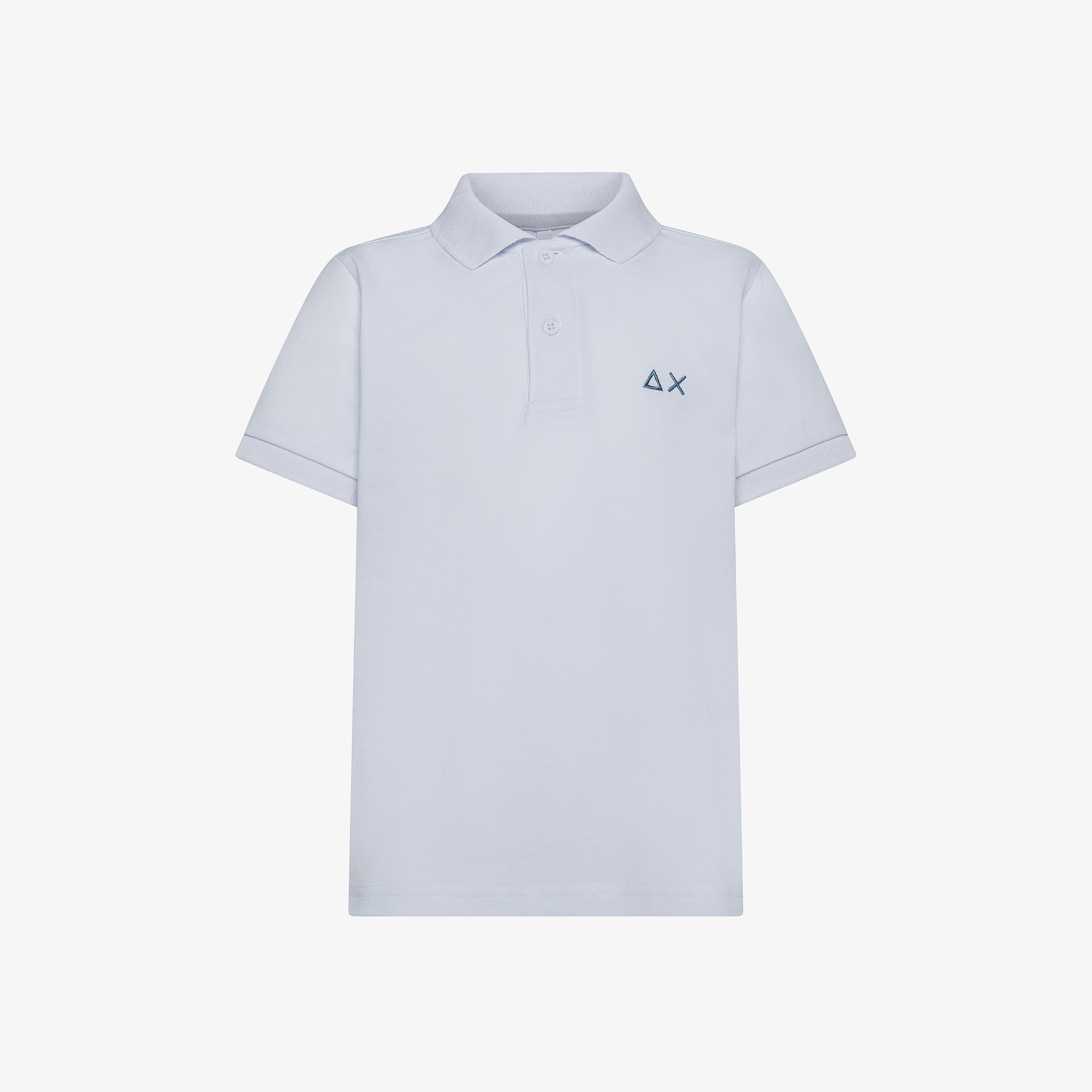 White polo shirt with embroidered logo White polo shirt with embroidered logo