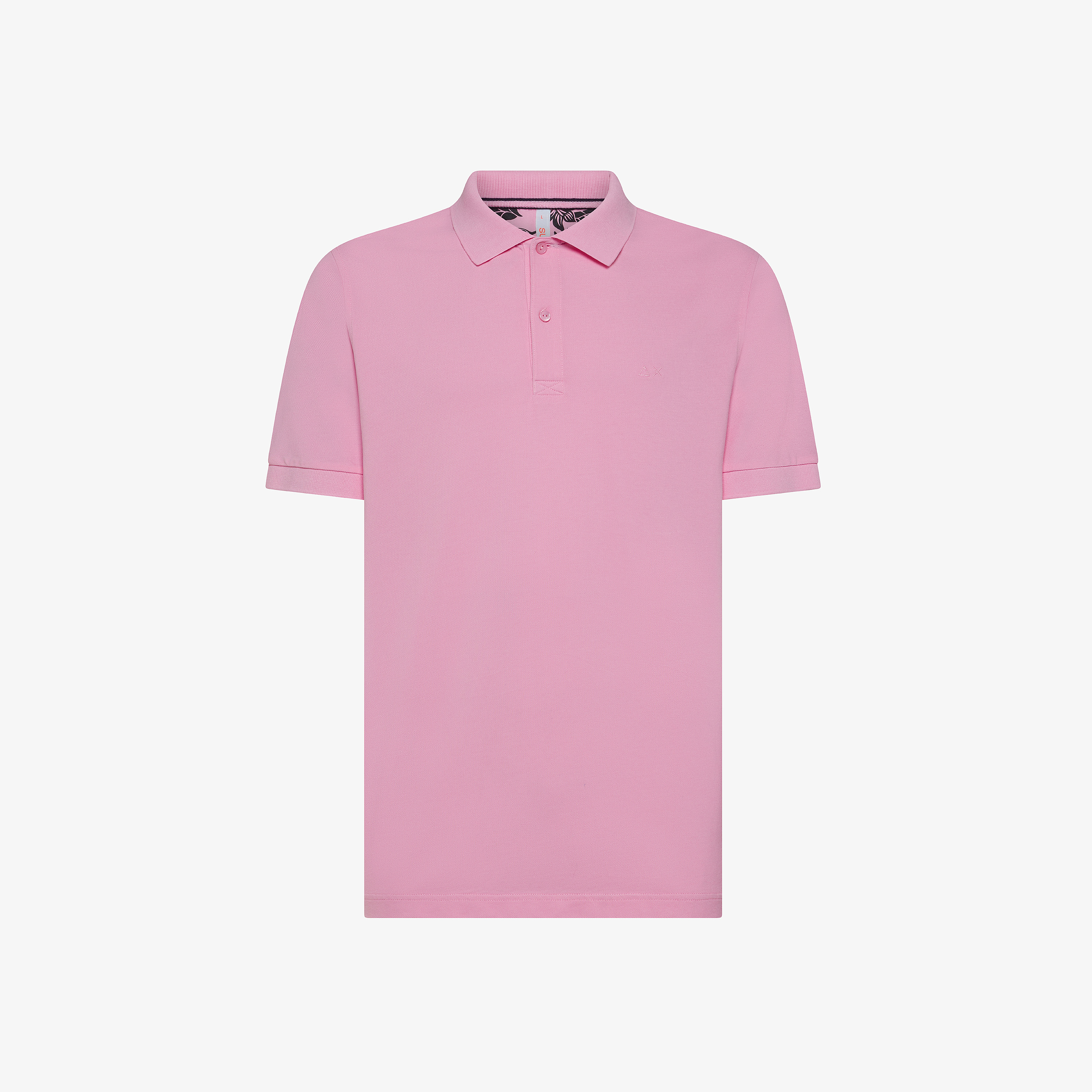 Geranium cotton piqué polo shirt
