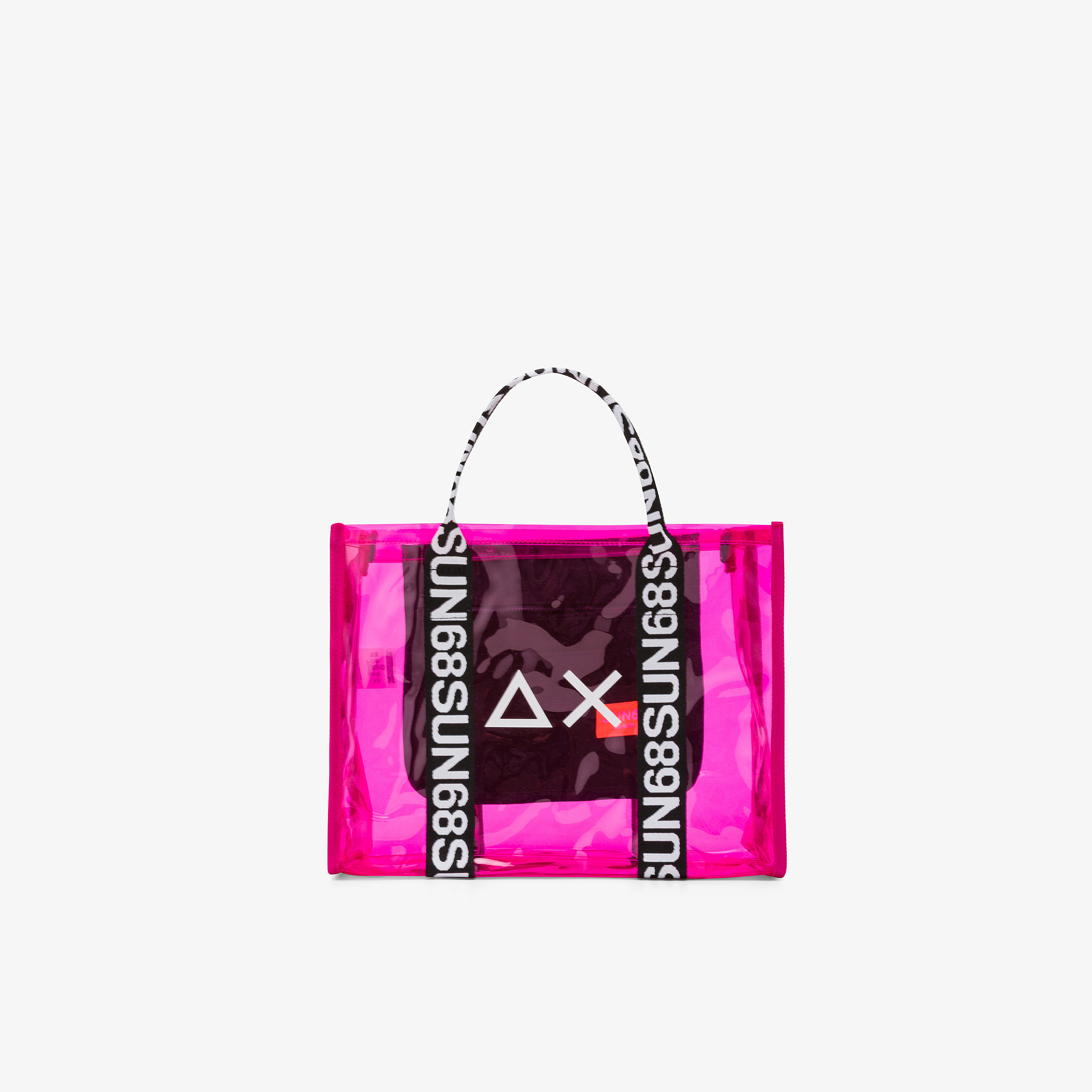 Borsa mare in PVC fucsia