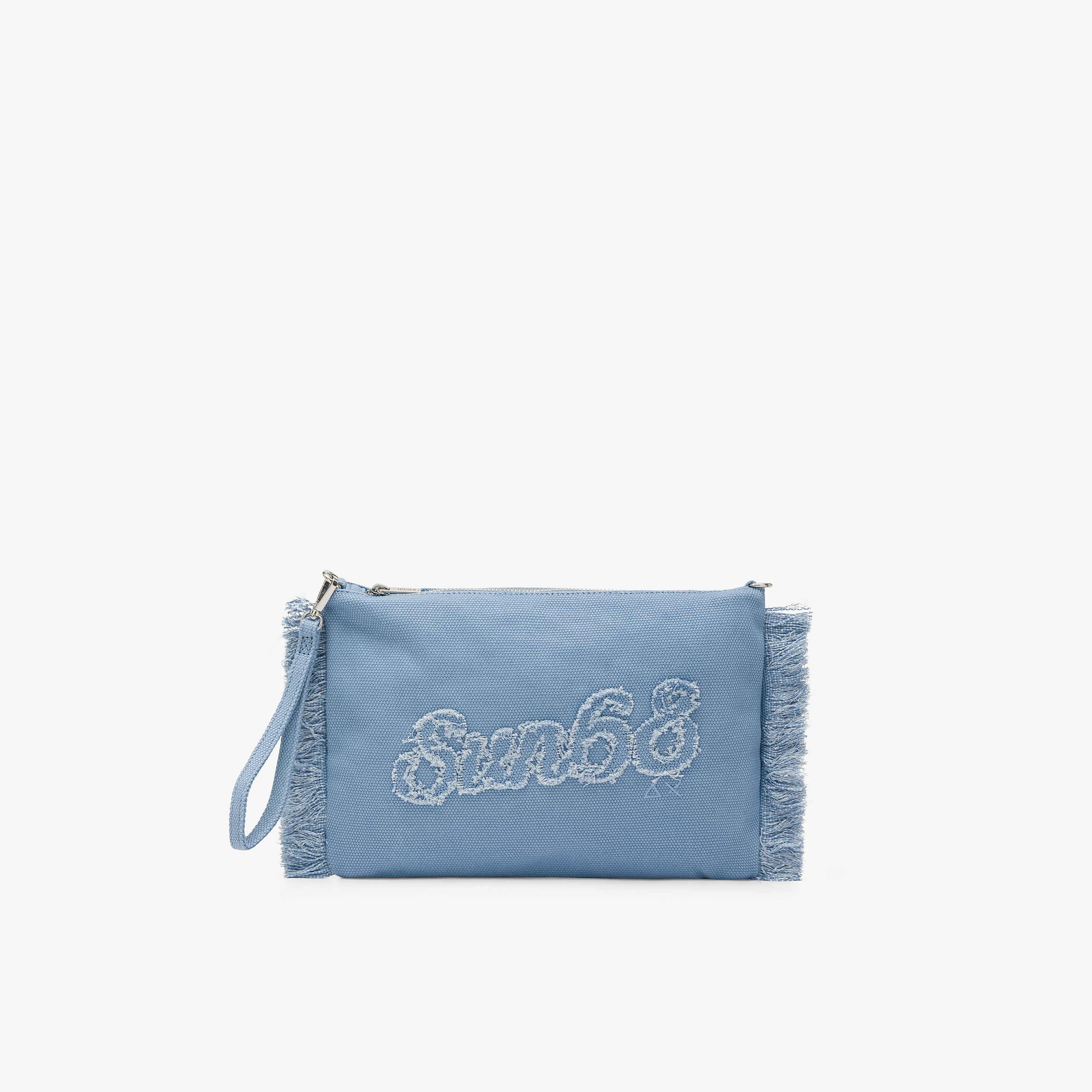 Pochette fringes canvas