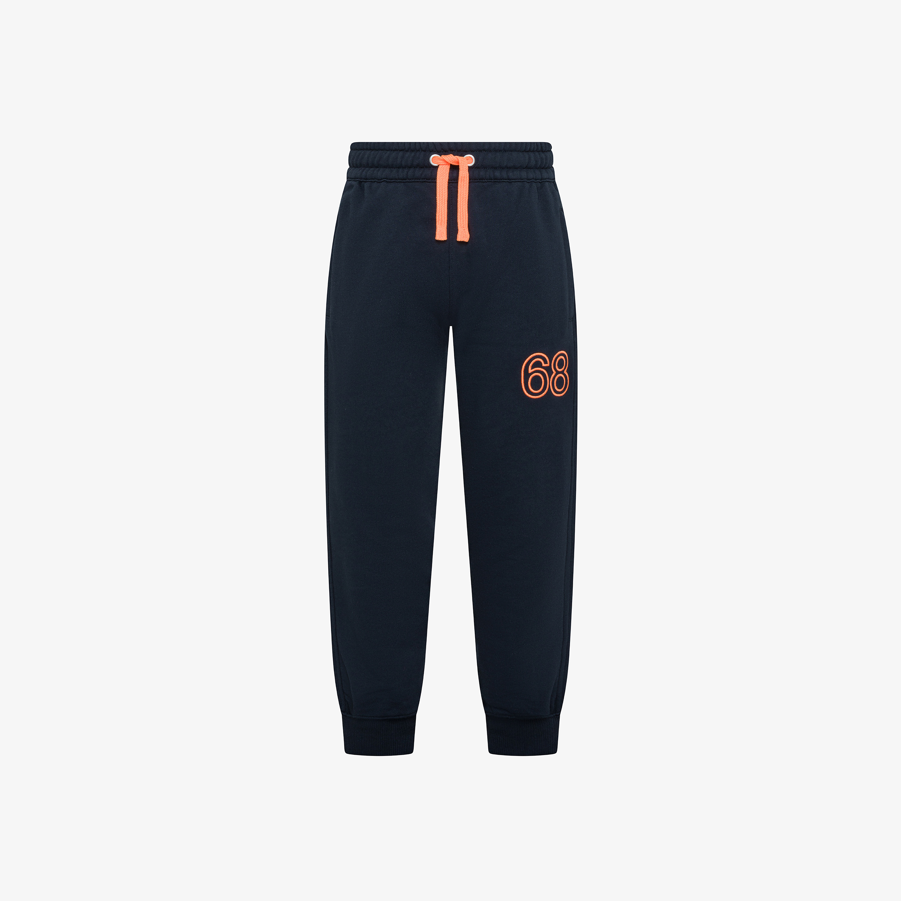Navy blue cotton fleece trousers Navy blue cotton fleece trousers