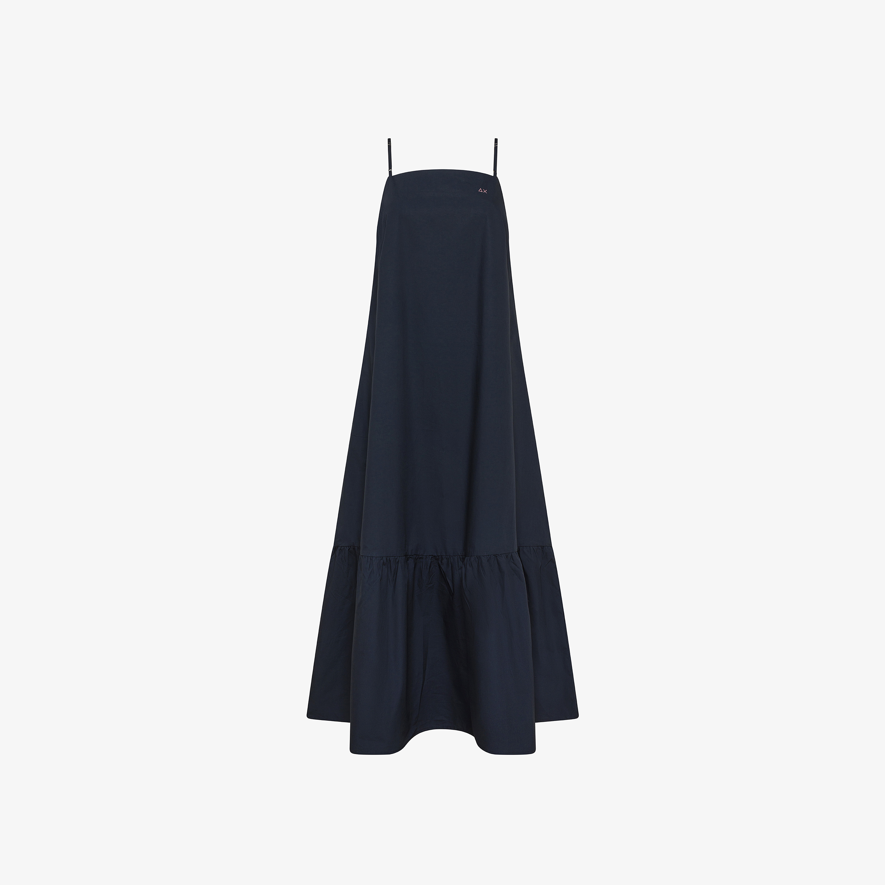 Navy blue cotton dress
