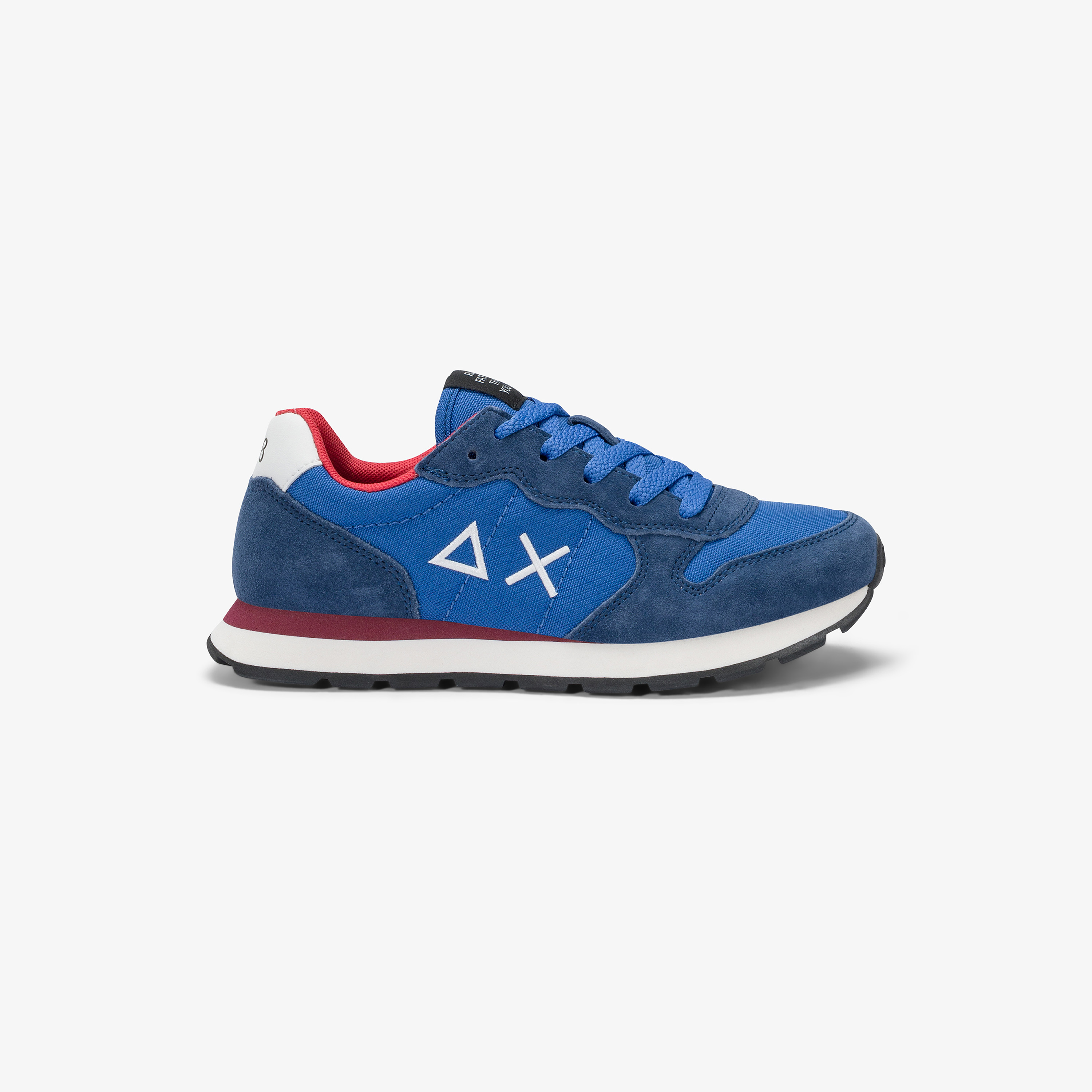 Sneaker Teen Boy's Tom Solid con logo royal