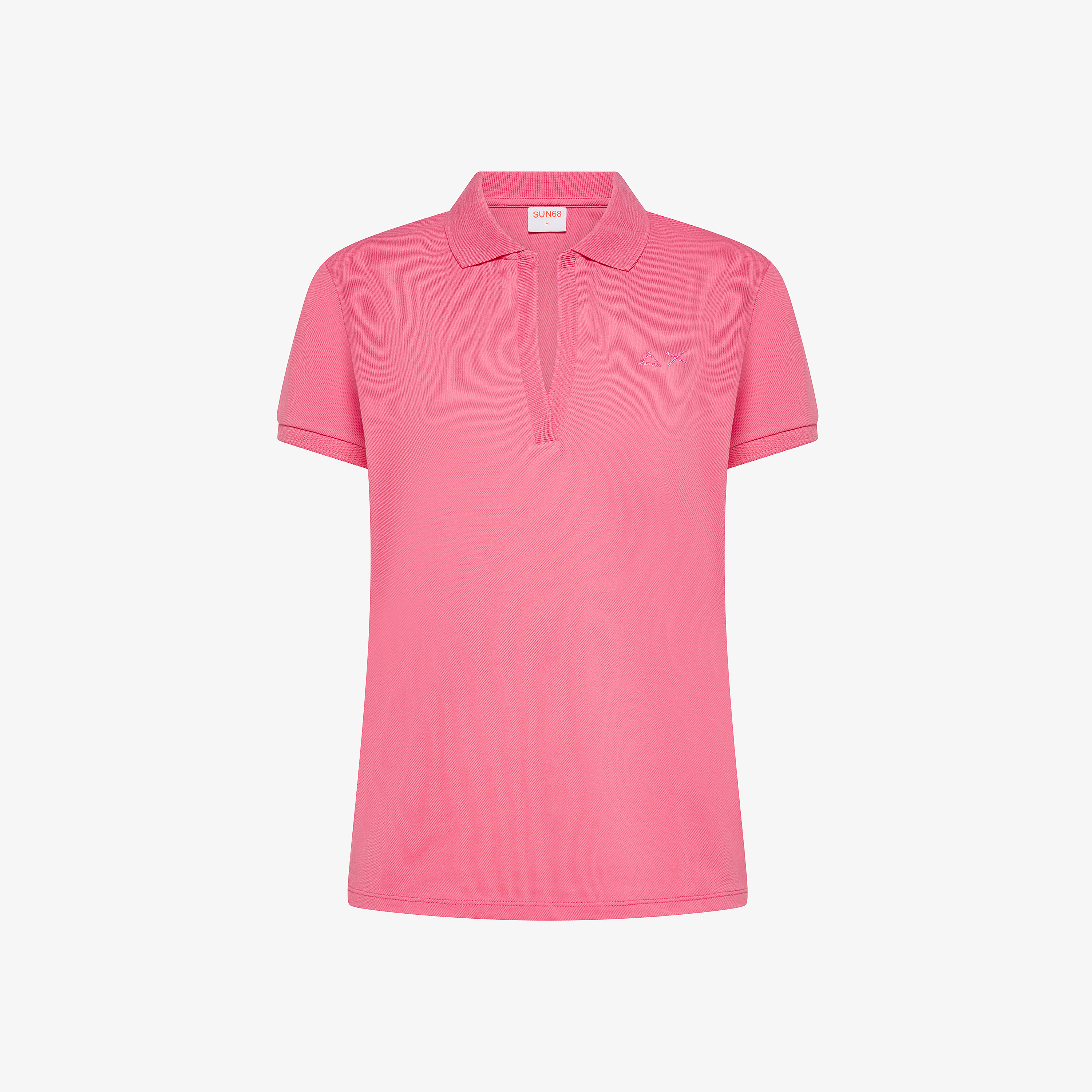 Polo solid no button s/s