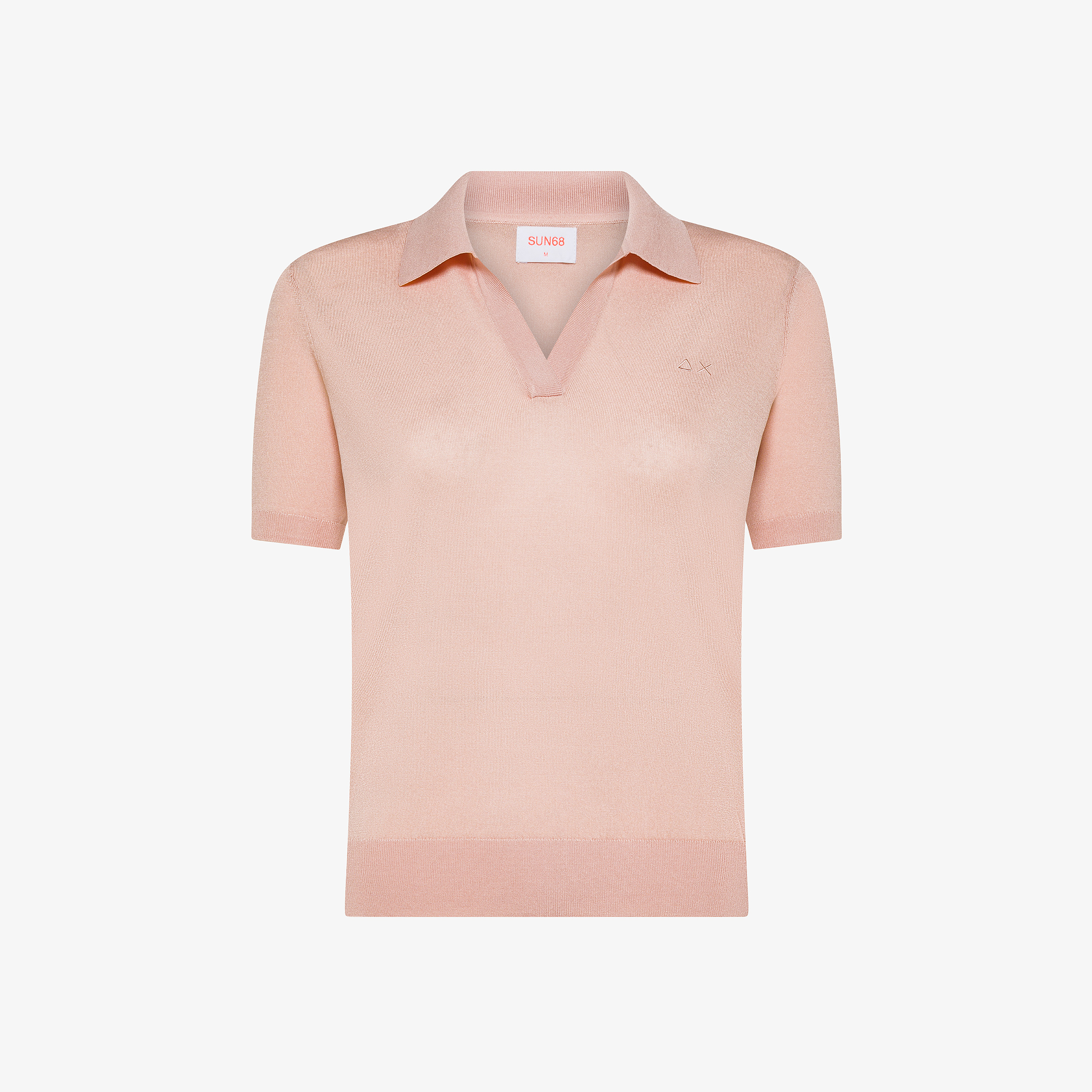 Polo sweater viscose s/s