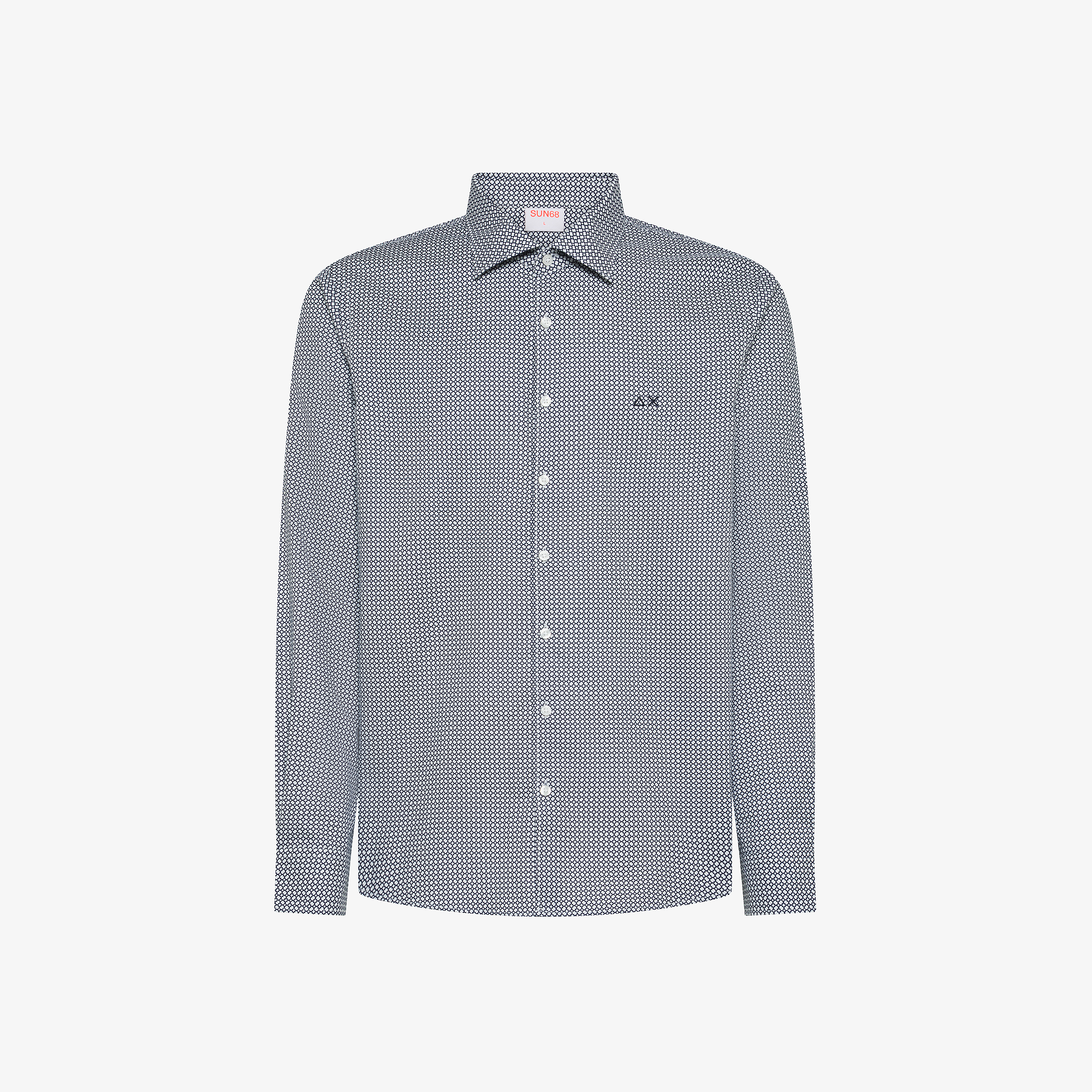 Shirt micropattern l/s