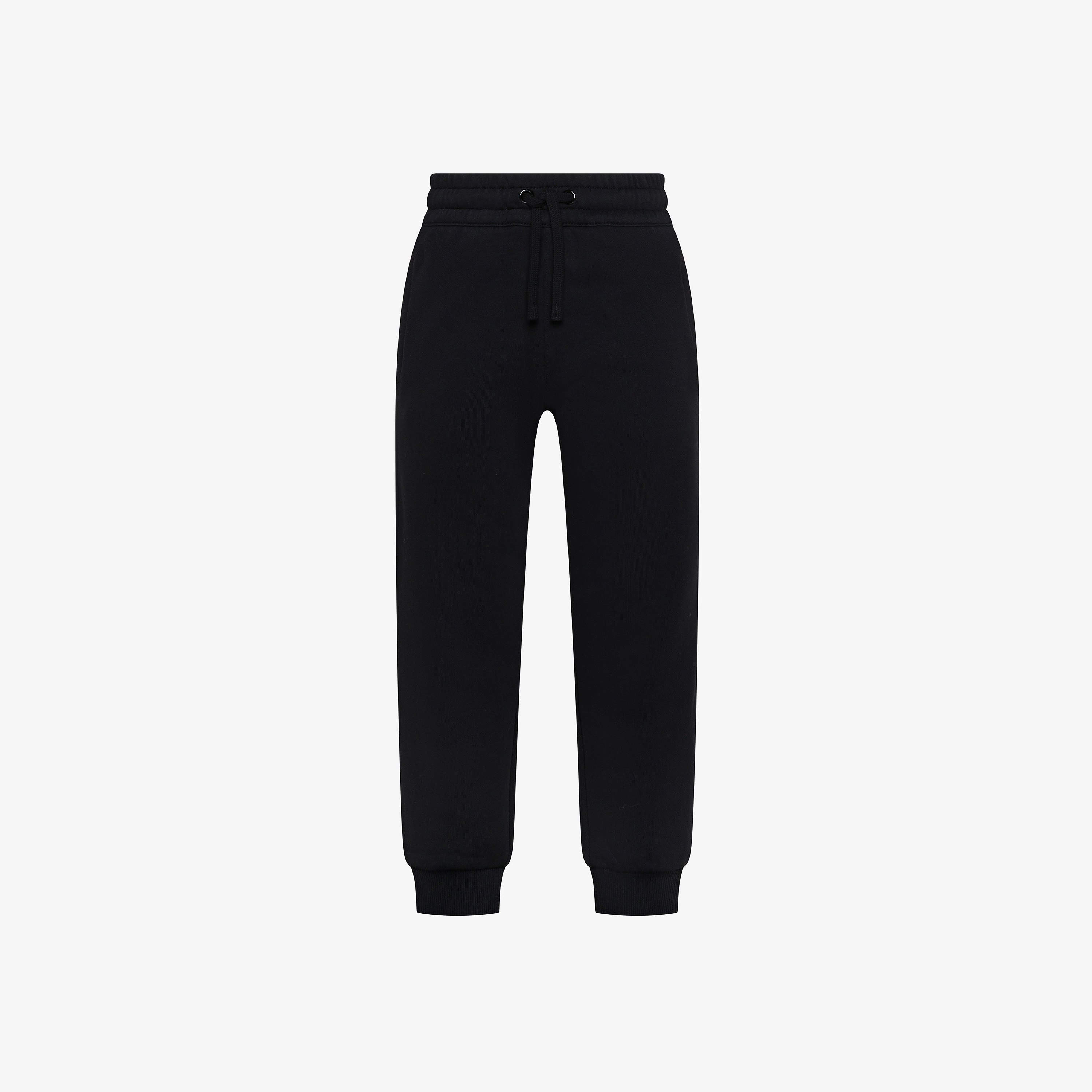 Black cotton fleece joggers Black cotton fleece joggers