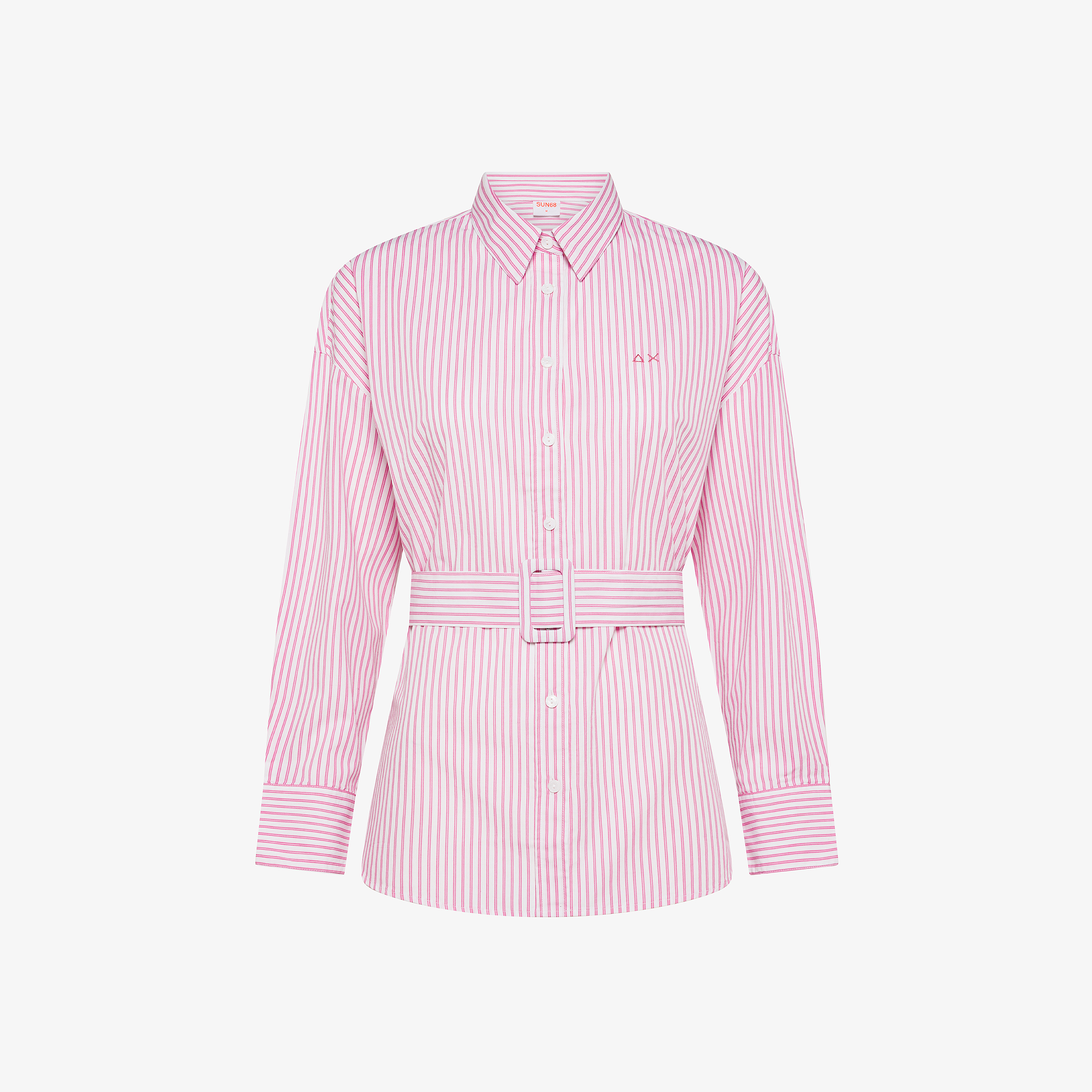 Shirt oversize stripes l/s