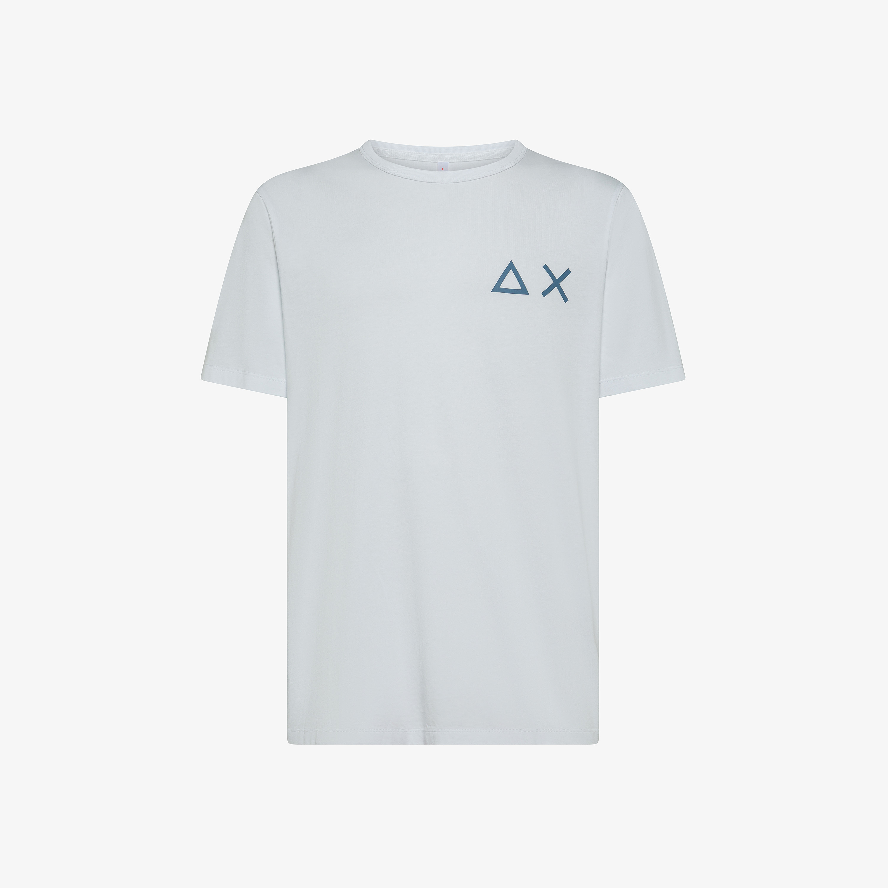 White cotton jersey T-shirt