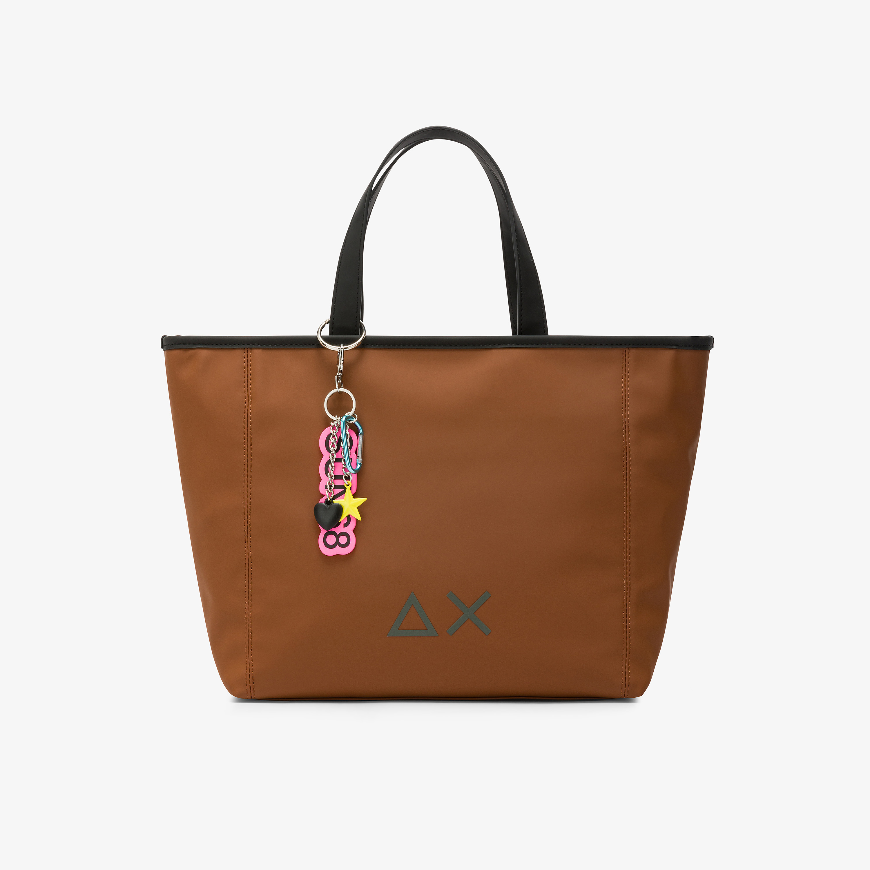 Fox Jacqueline nylon shopper medium size with charms