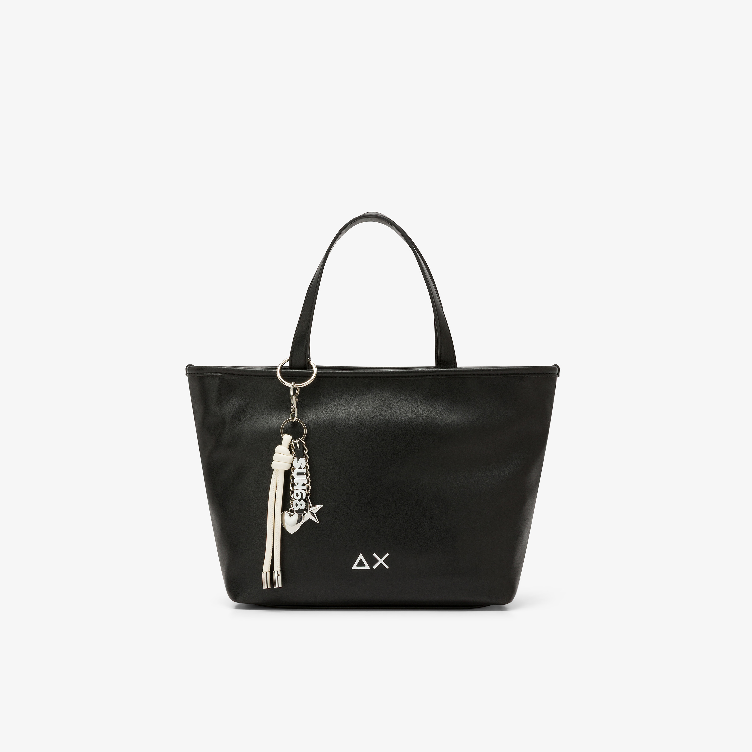 Black Jacqueline PU shopper