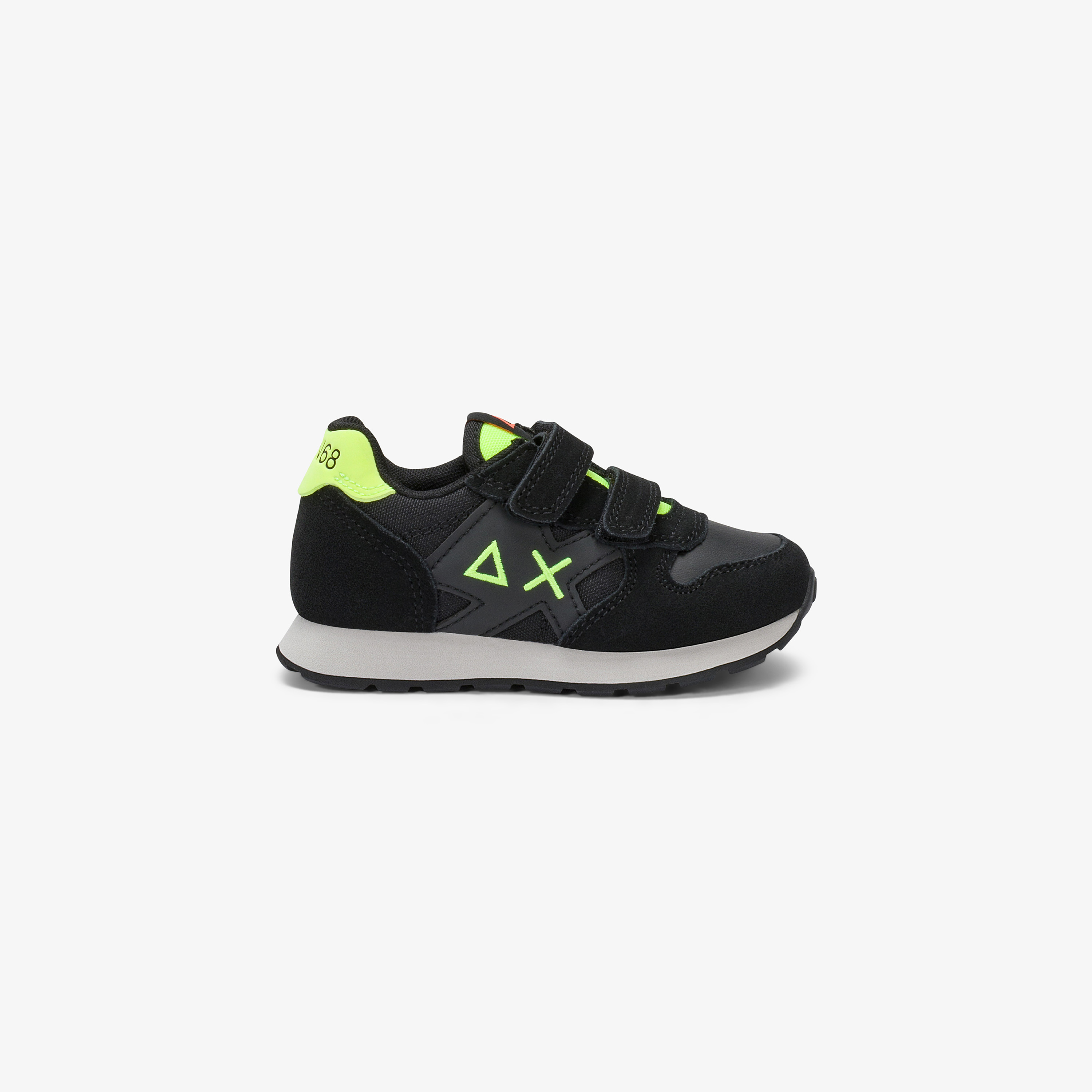 Sneaker Baby Boy's Jaki 2.0 Fluo con cinturini nero