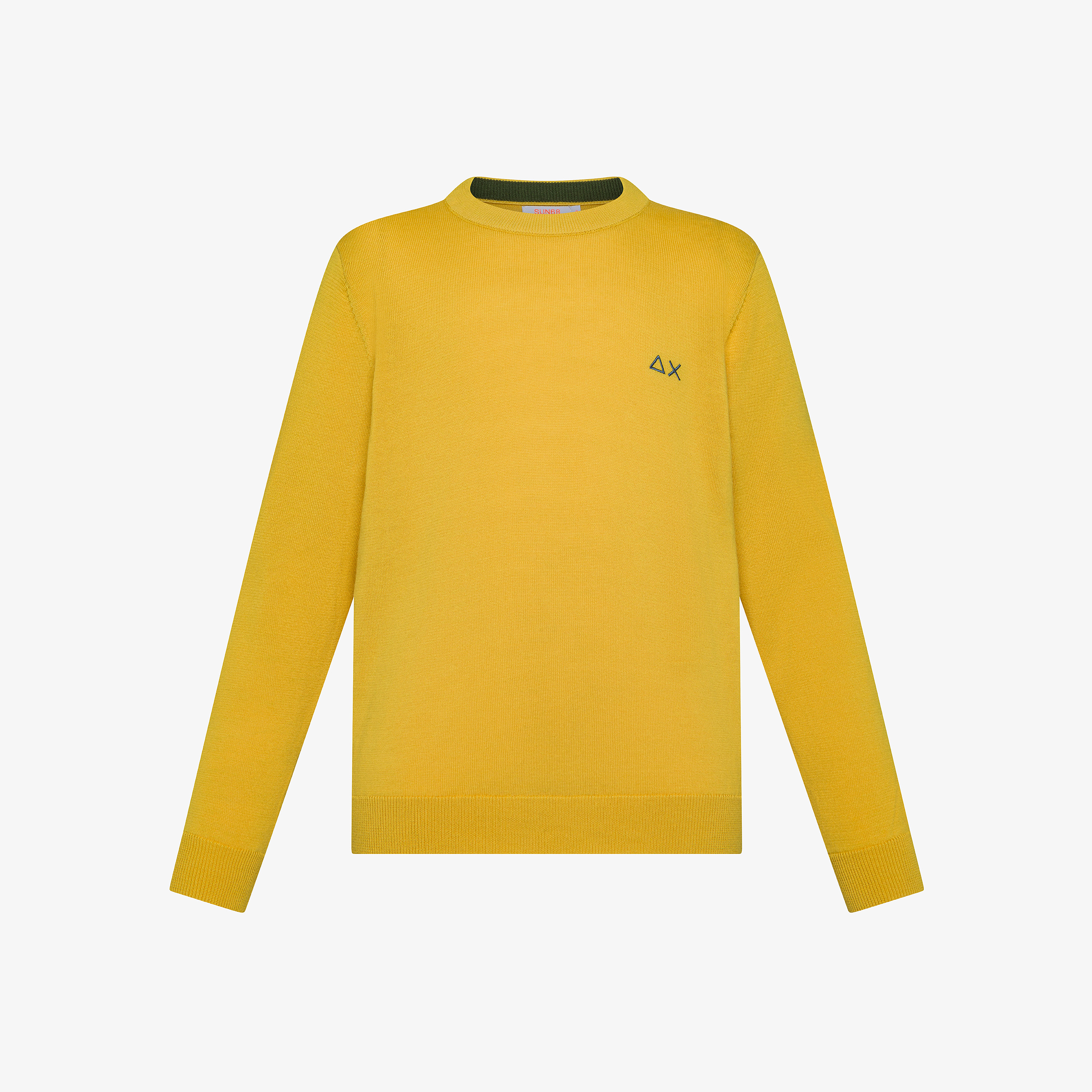 Maglia in cotone giallo