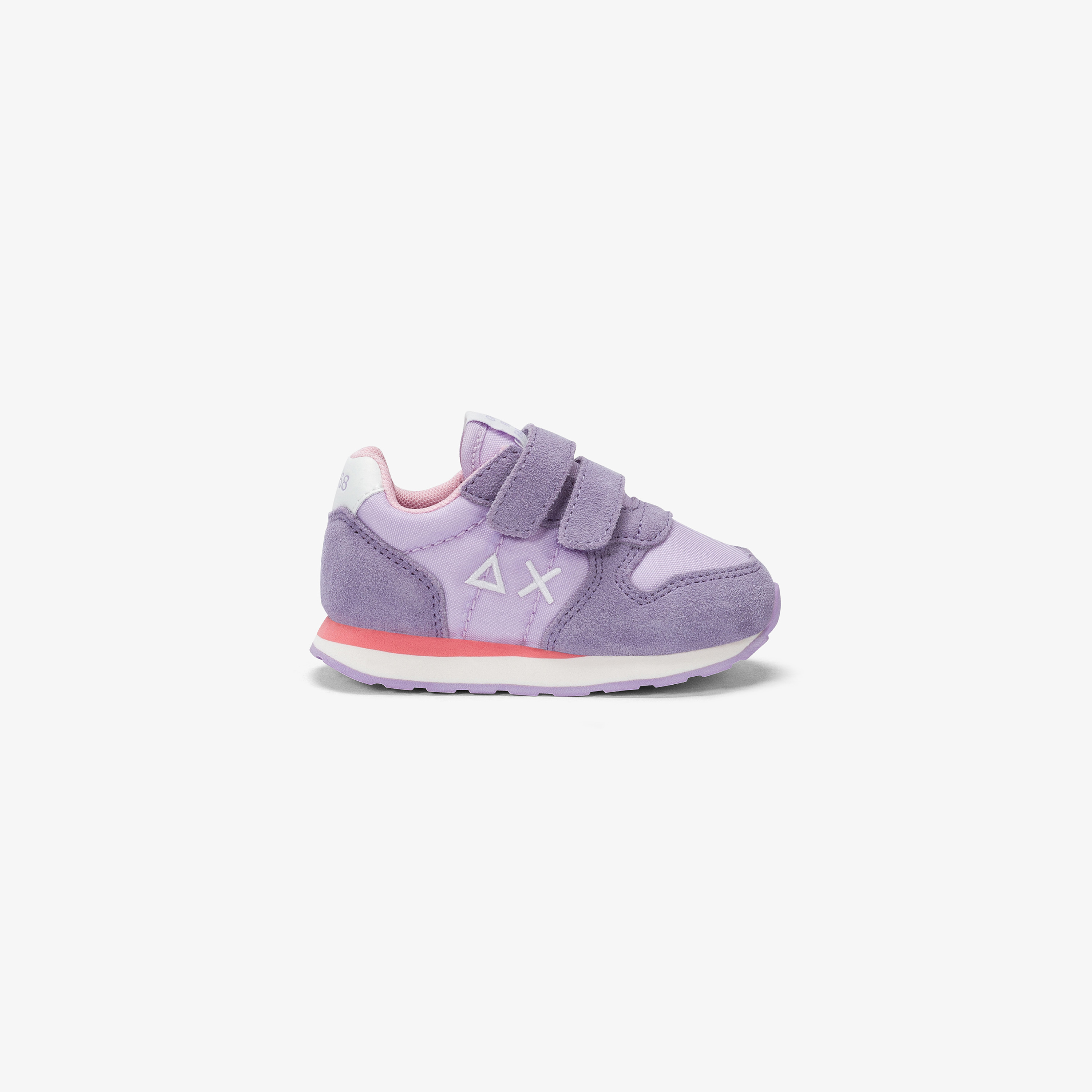 Girls’ Ally lilac suede and nylon sneaker Girls’ Ally lilac suede and nylon sneaker