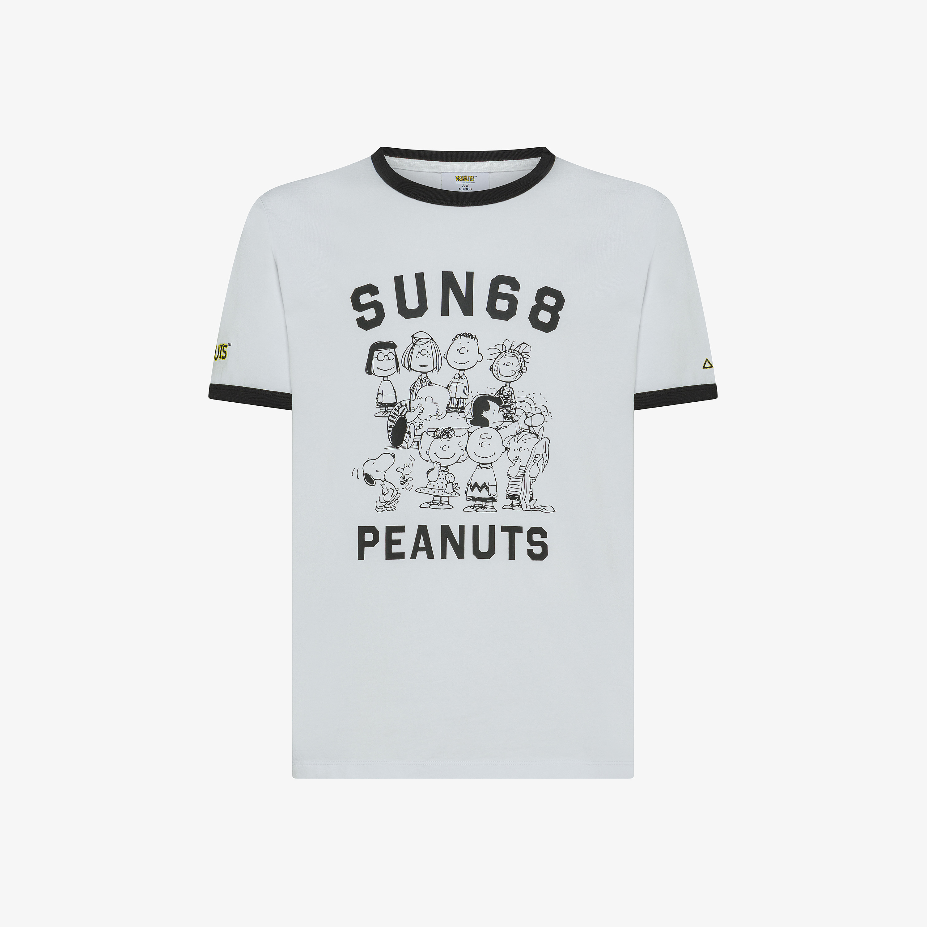 White Peanuts jersey crew-neck t-shirt