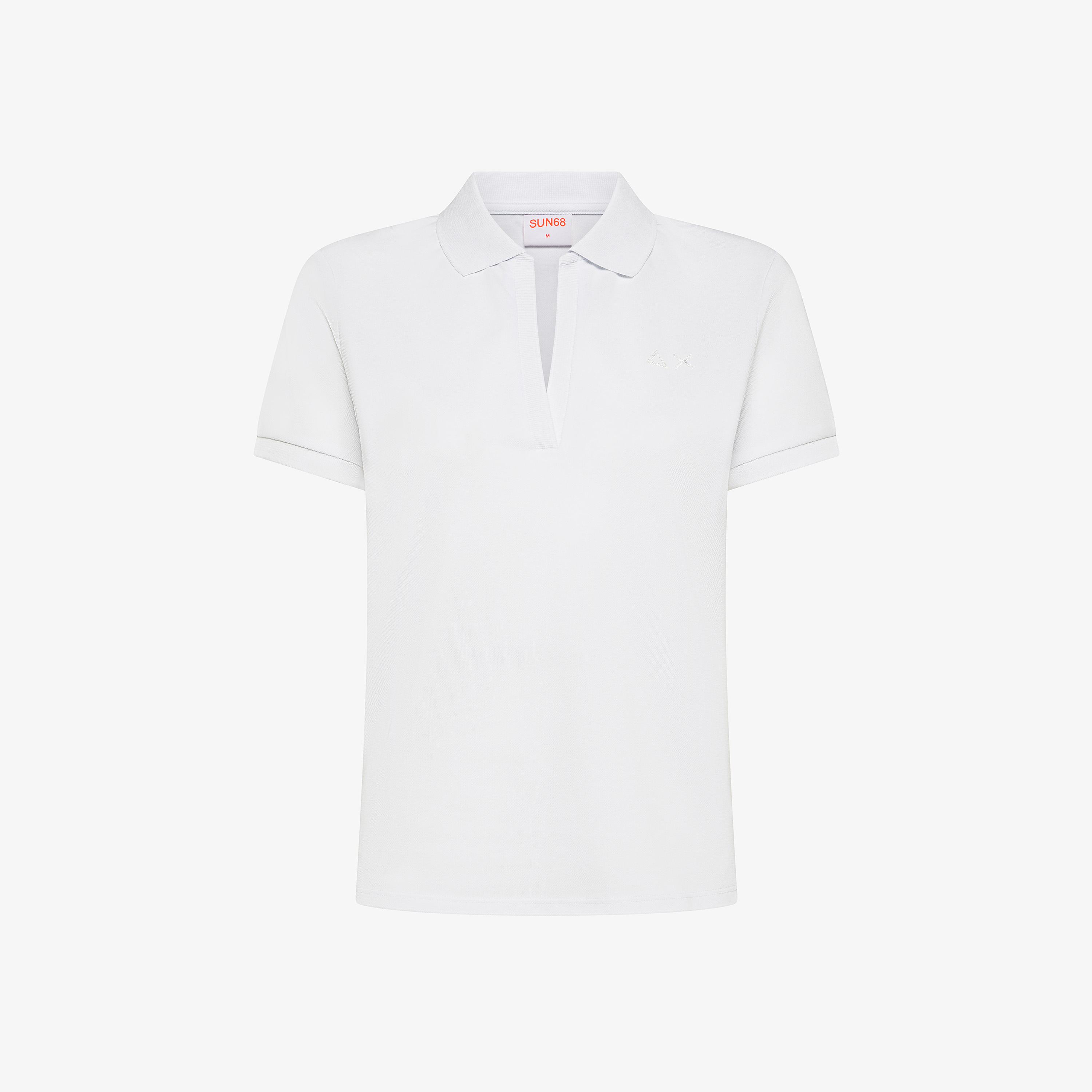 Polo solid no button s/s