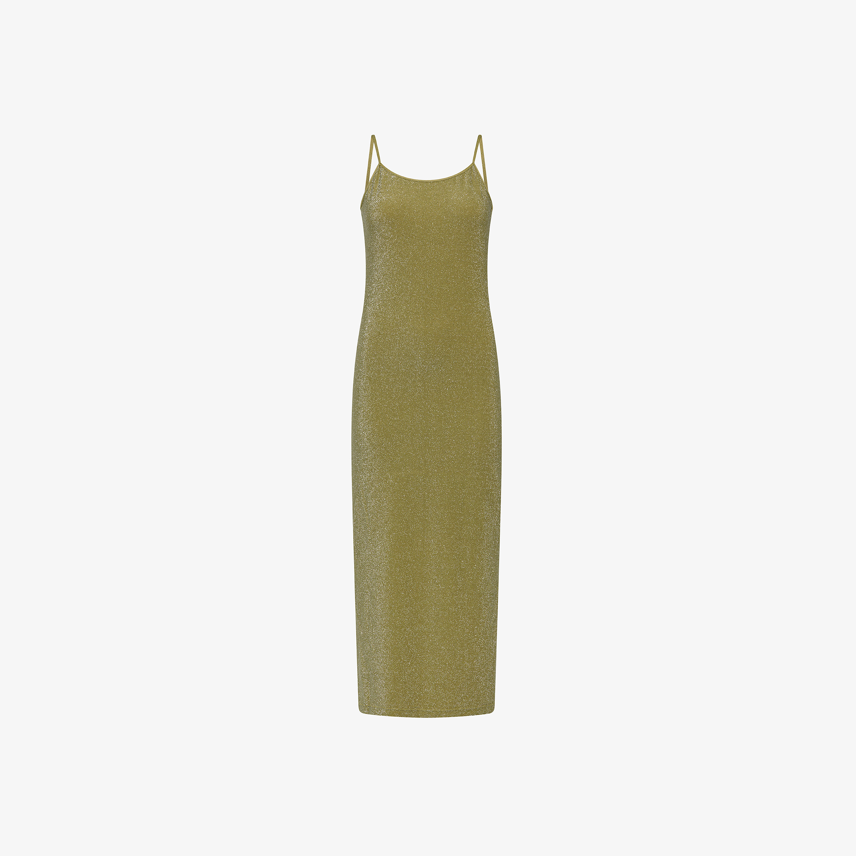 Gold lurex dress