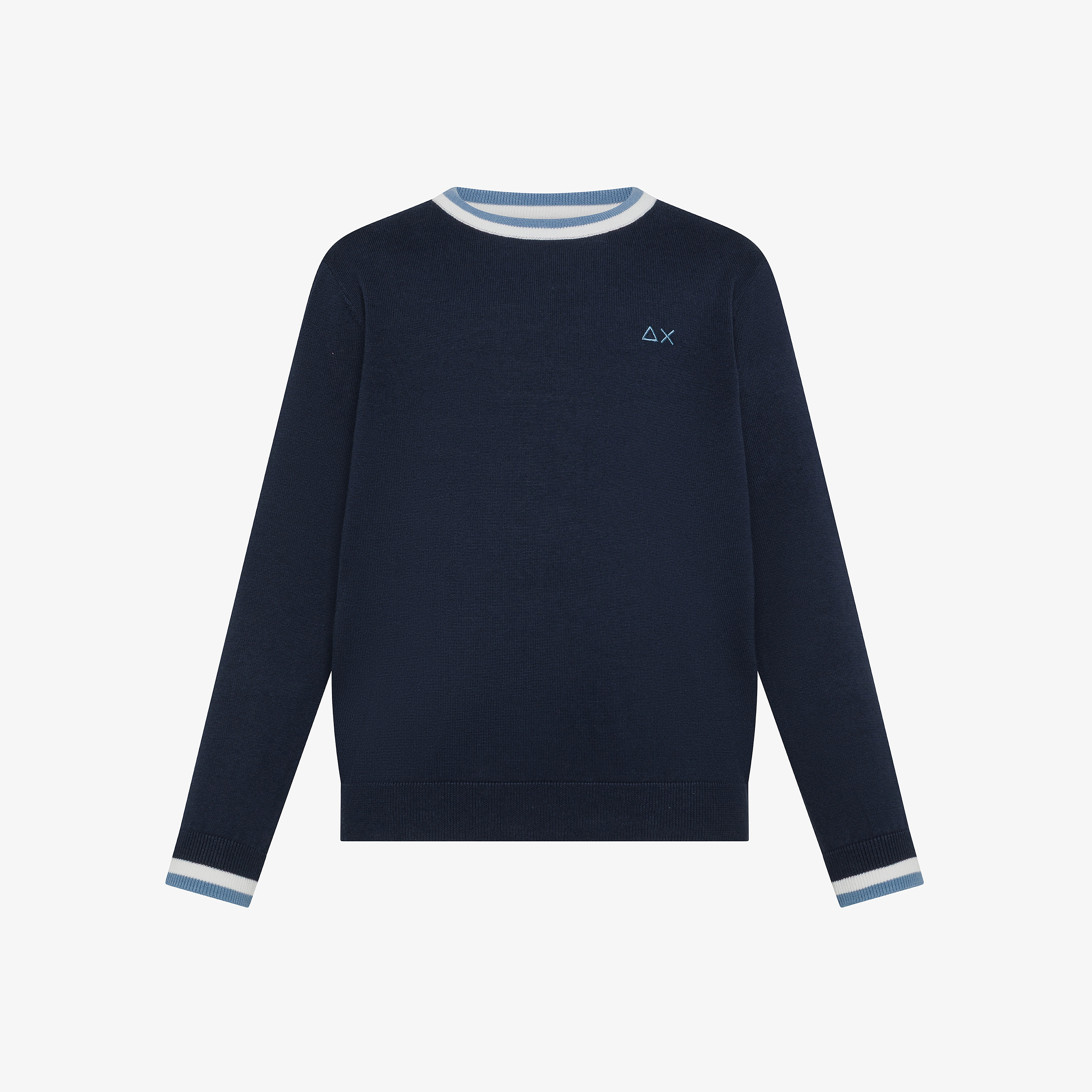 Boy's sweater stripes details l/s