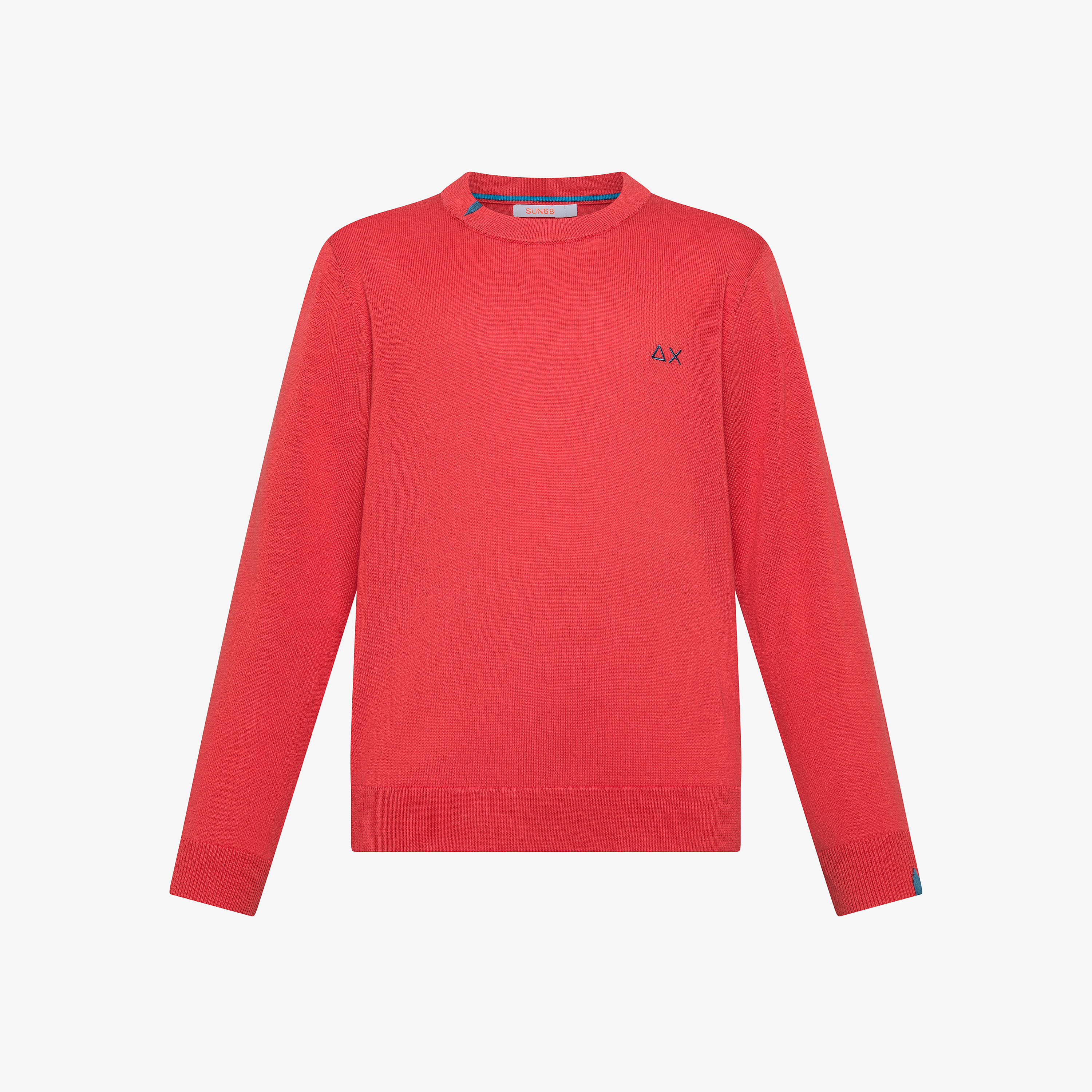 Red cotton jumper