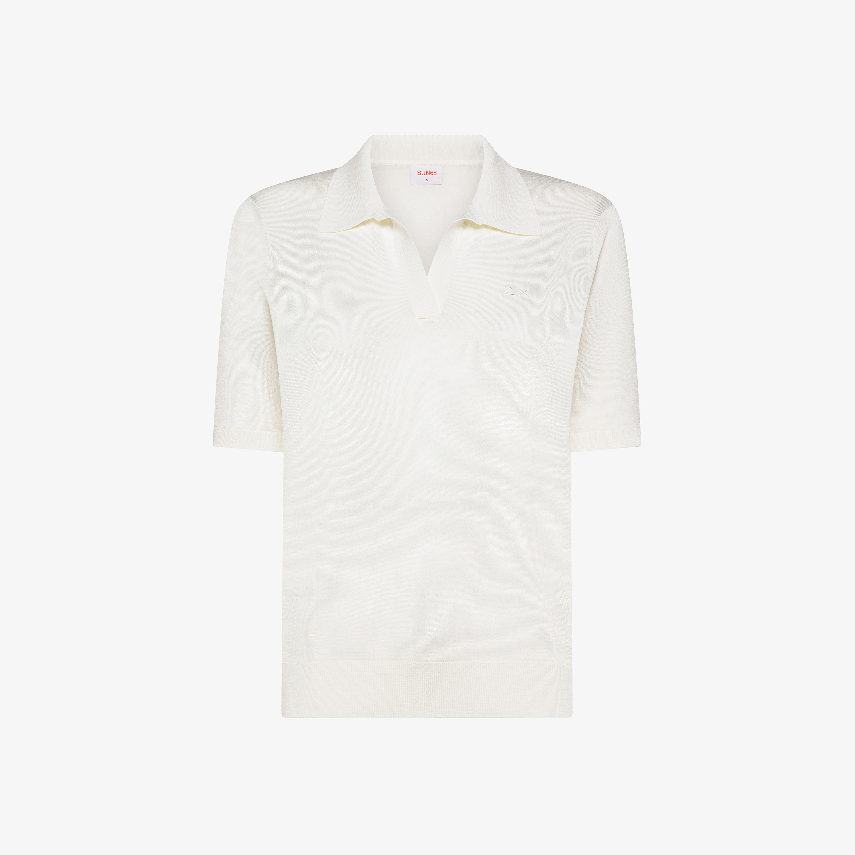 Polo sweater viscose s/s