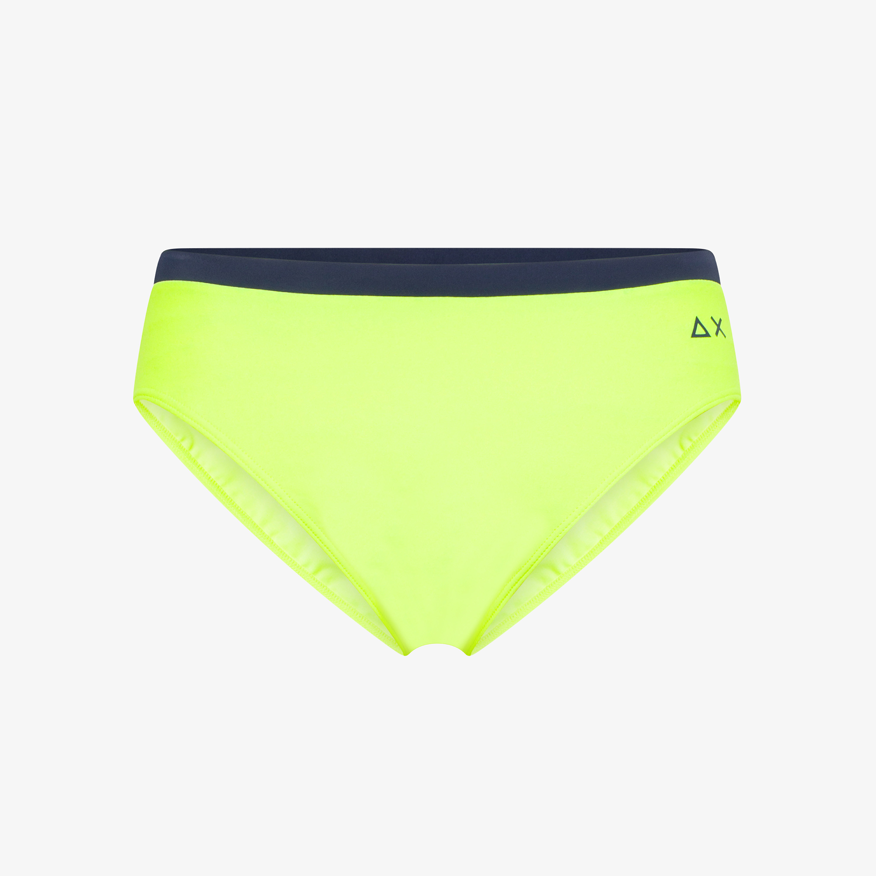 Slip mare in nylon giallo fluo