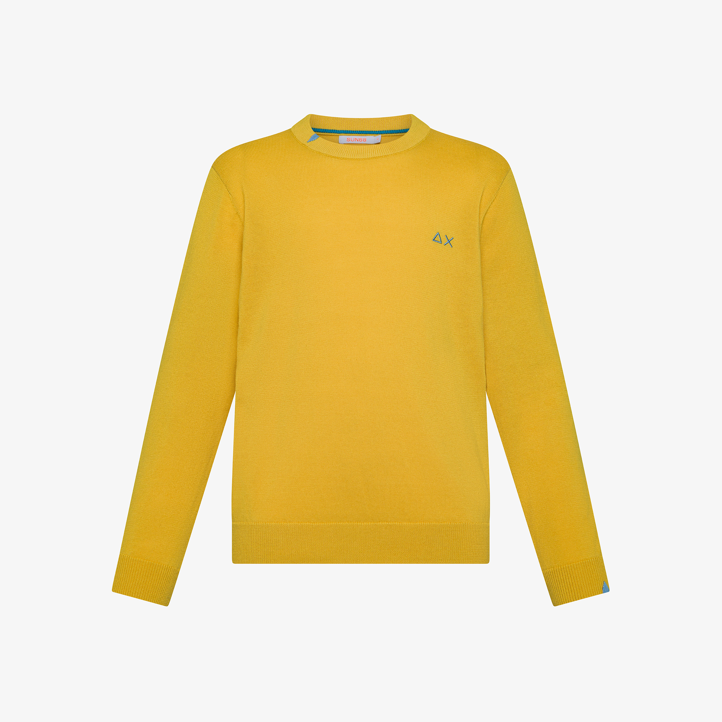 Yellow cotton jumper