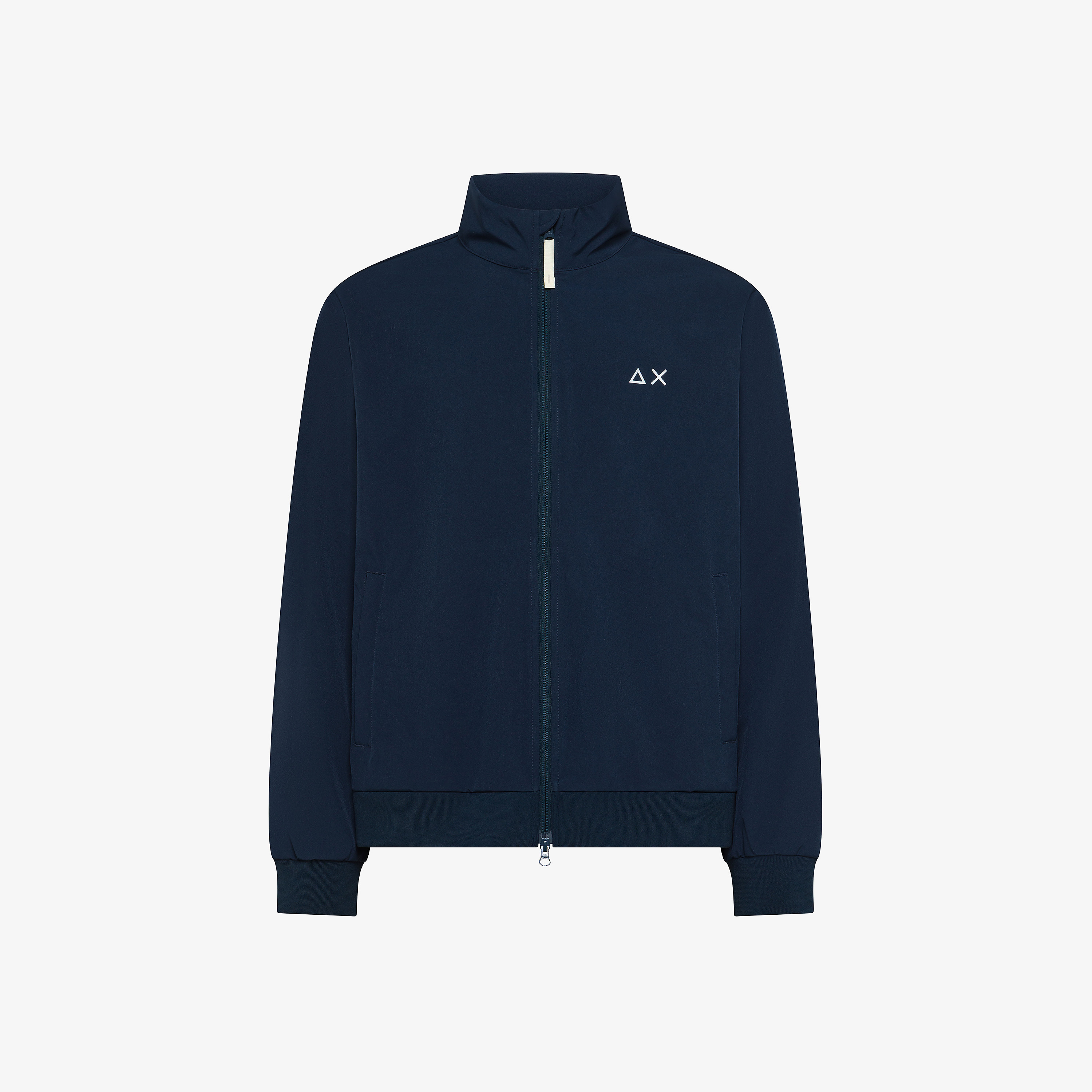 Navy blue scuba jacket