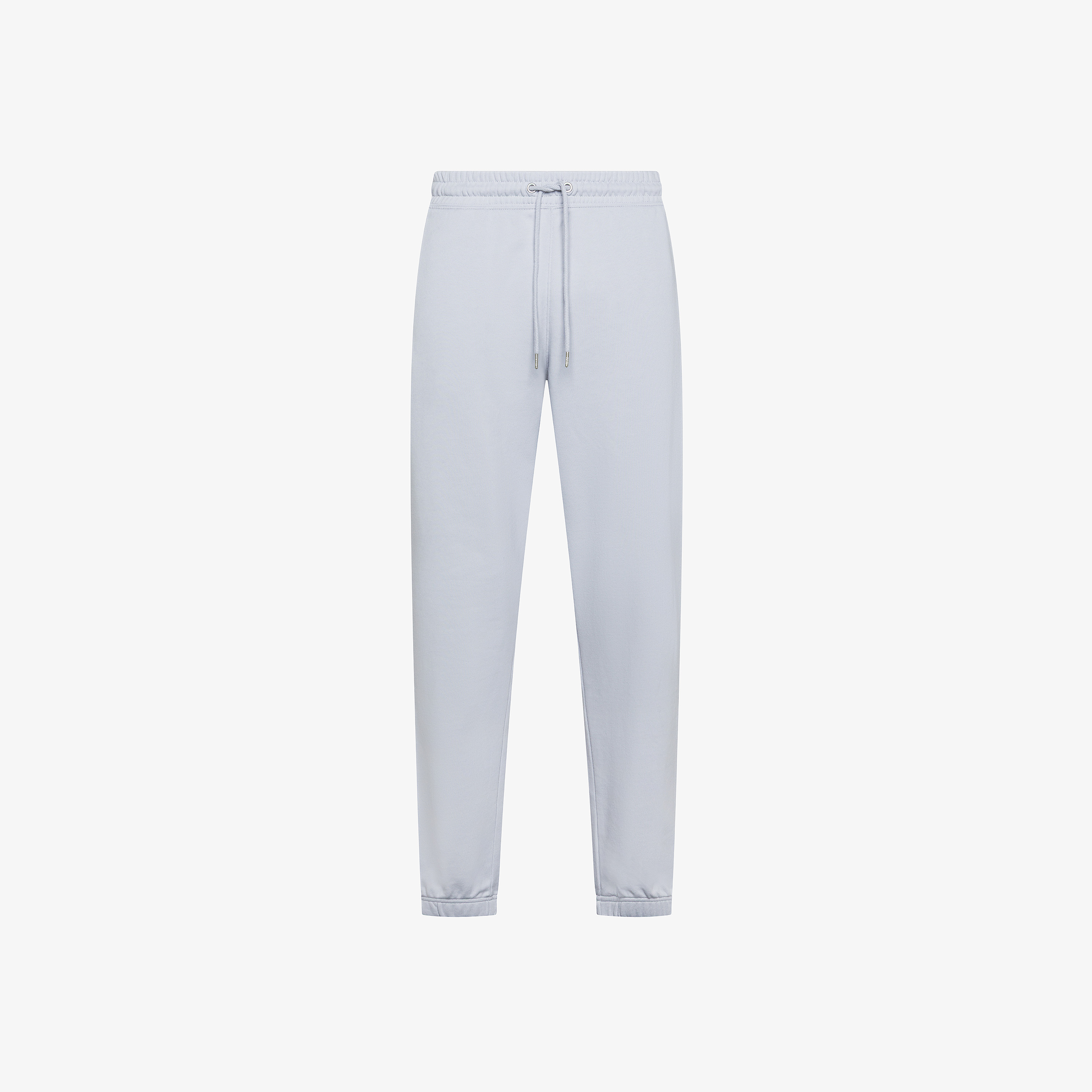 Light grey cotton fleece trousers
