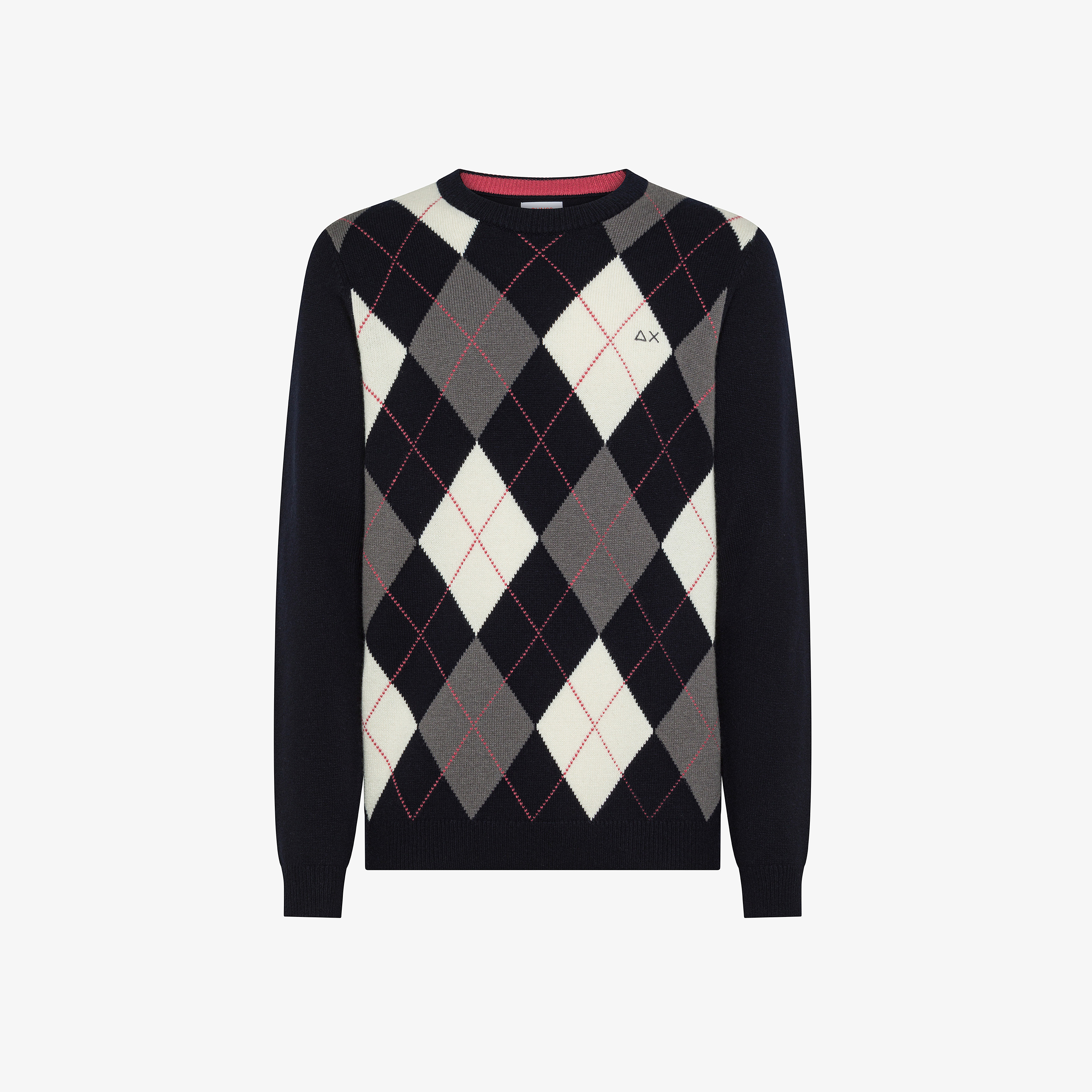 Sweater argyle warm l/s