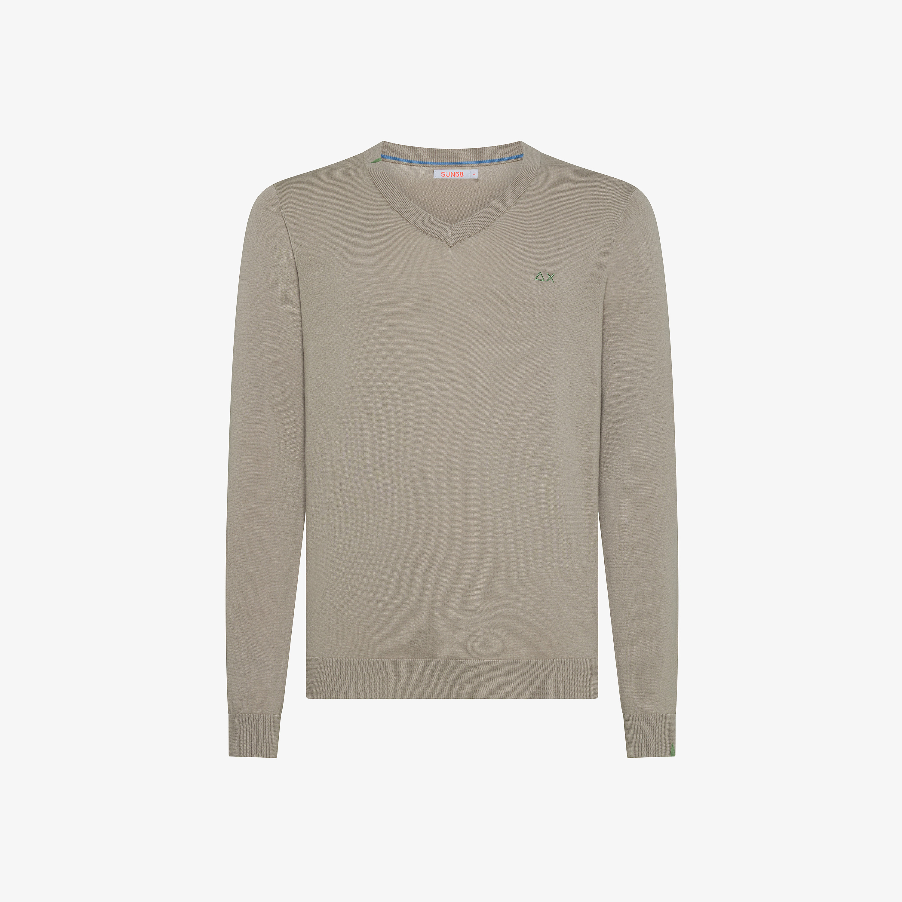 Maglia in cotone stone