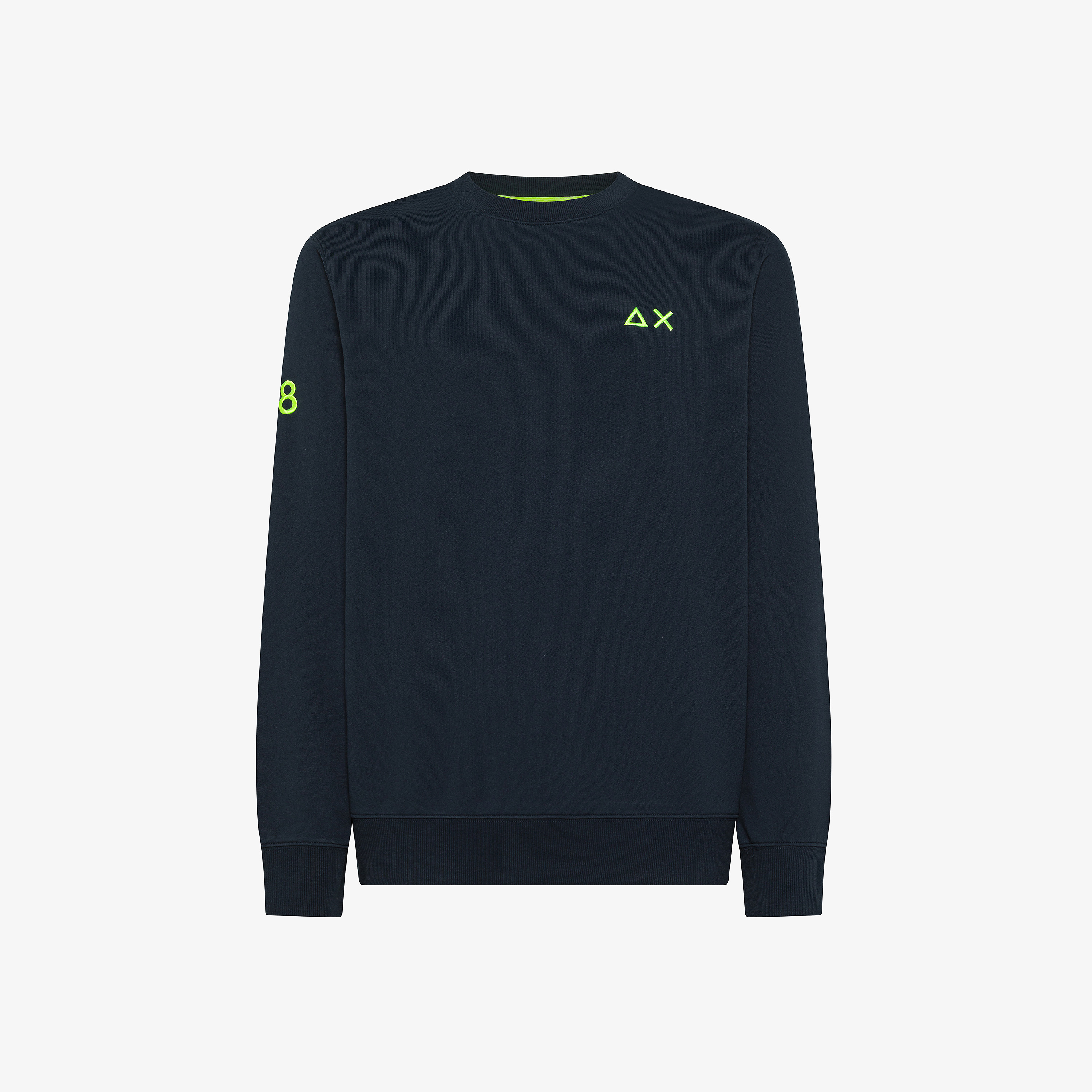 Sweatshirt sun68 fluo basic fleece