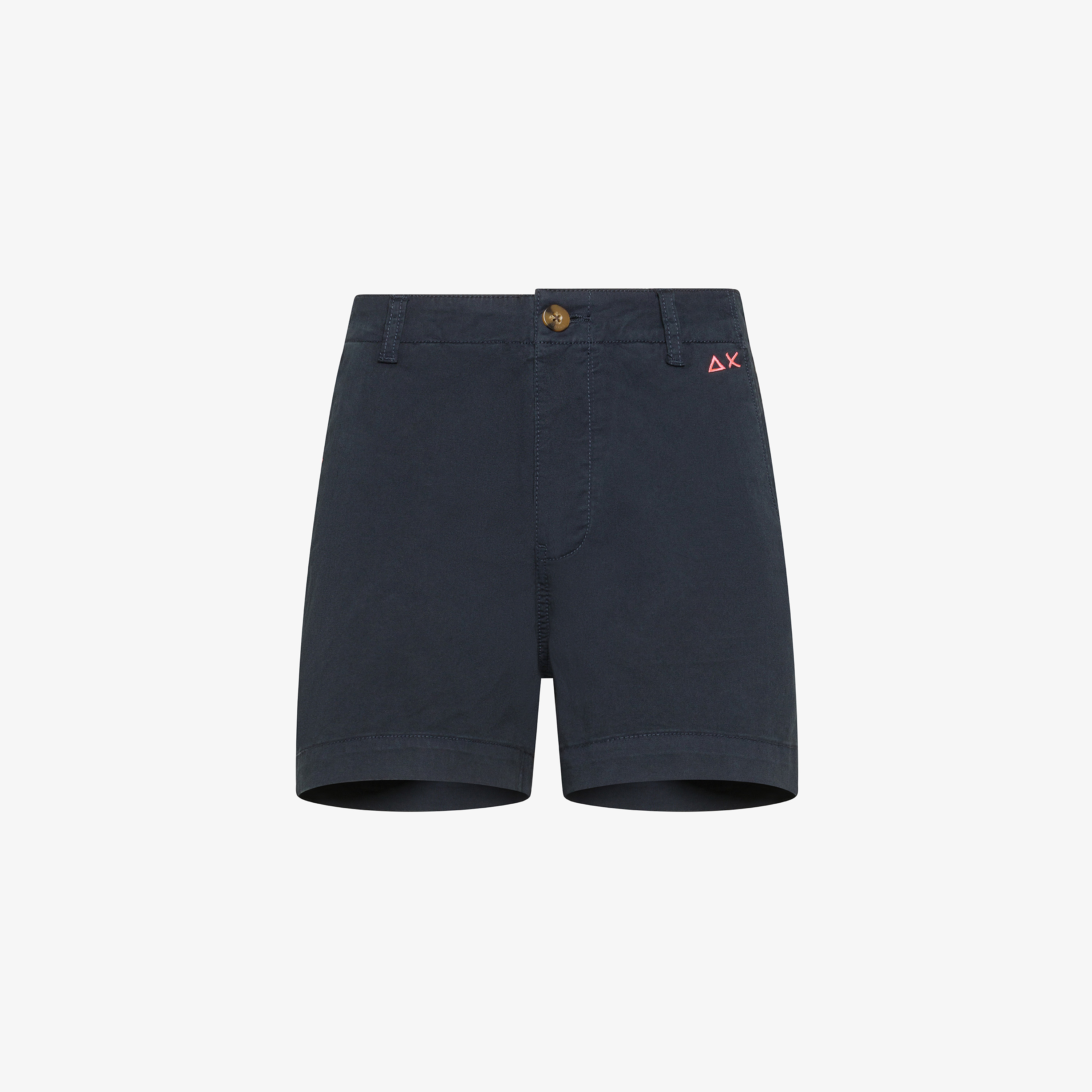 Navy blue cotton shorts