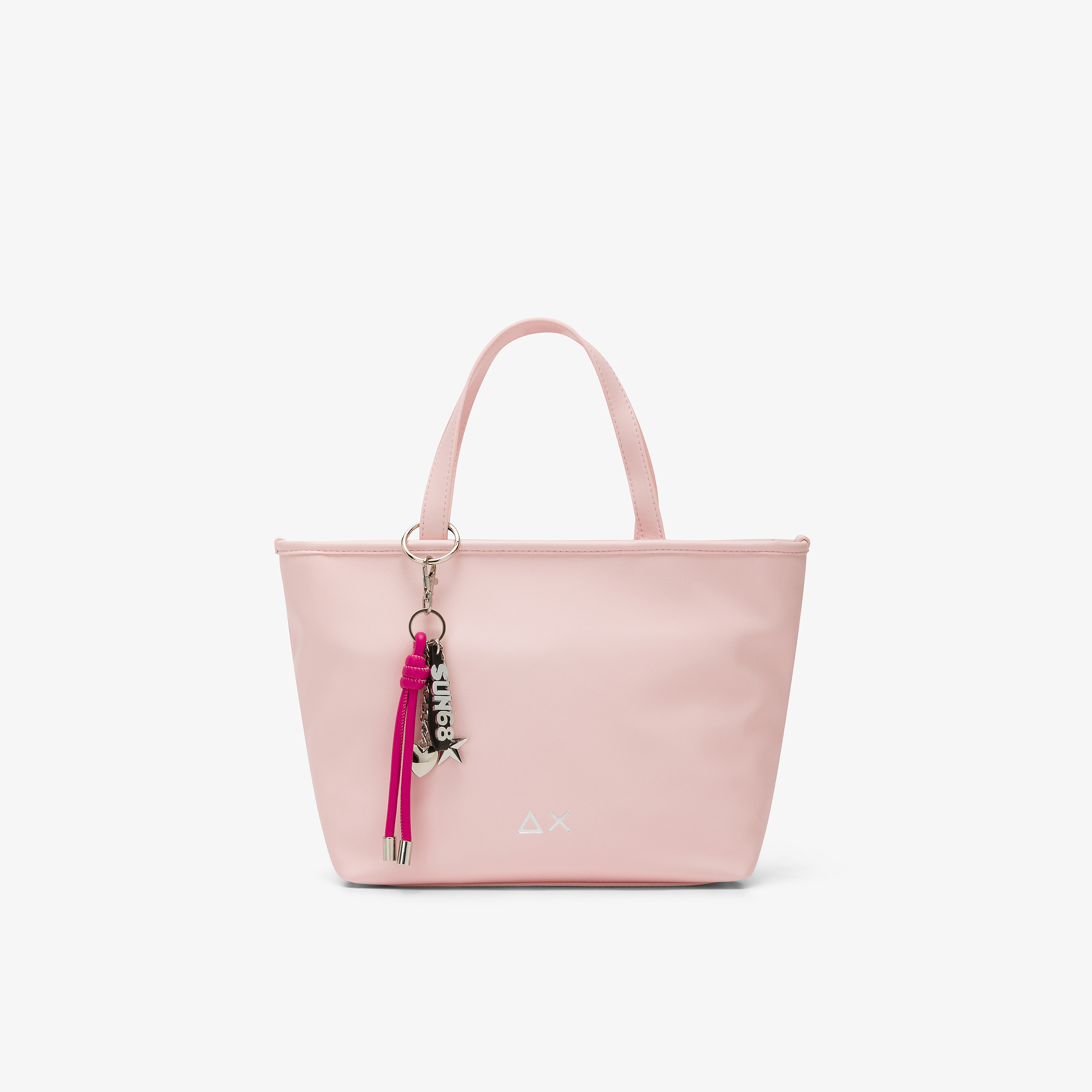 Pink Jacqueline PU shopper