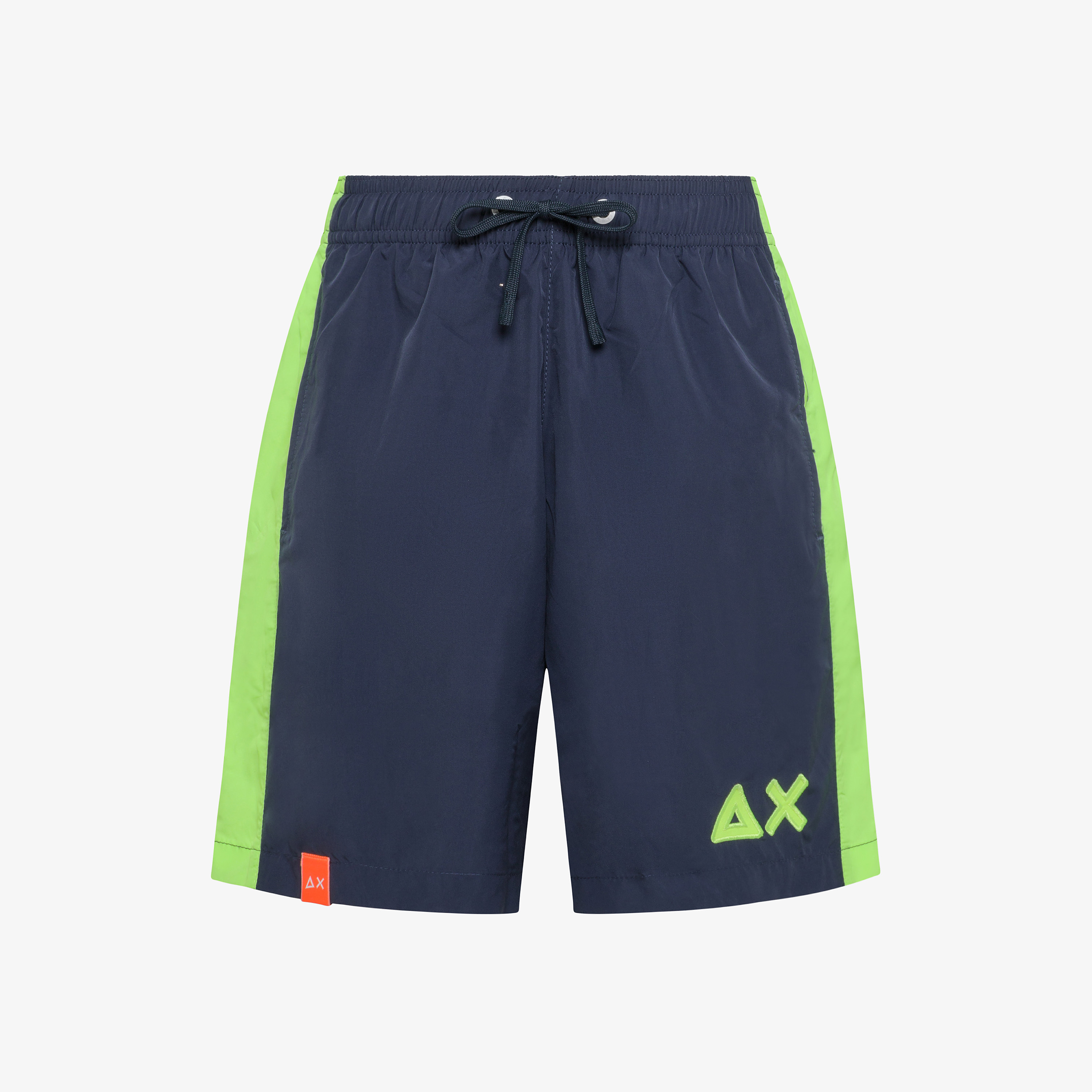 Boxer mare in nylon blu navy