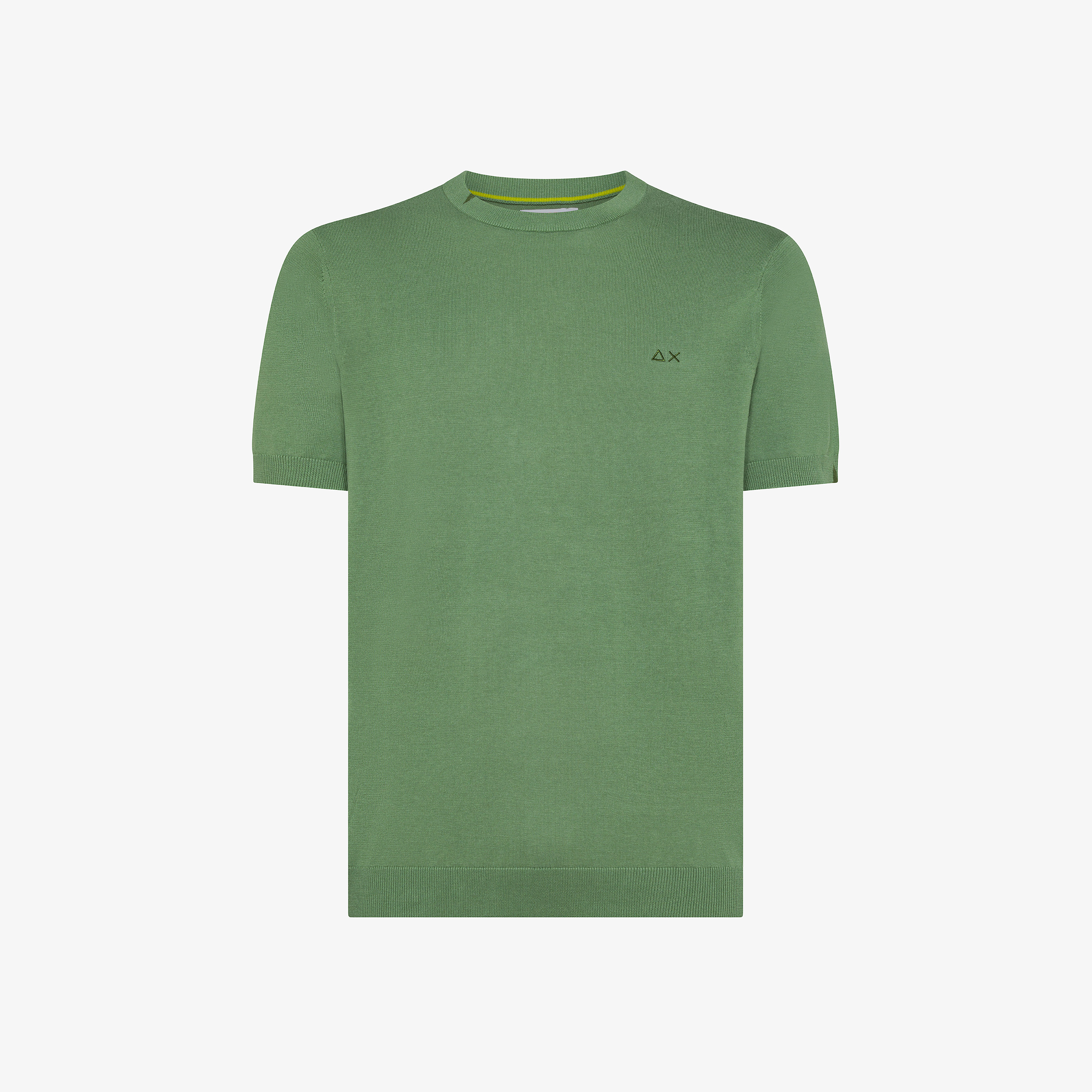 Tシャツ・カットソー SUN68 Men T-shirt Green A35104 42 K35106_84.jpg